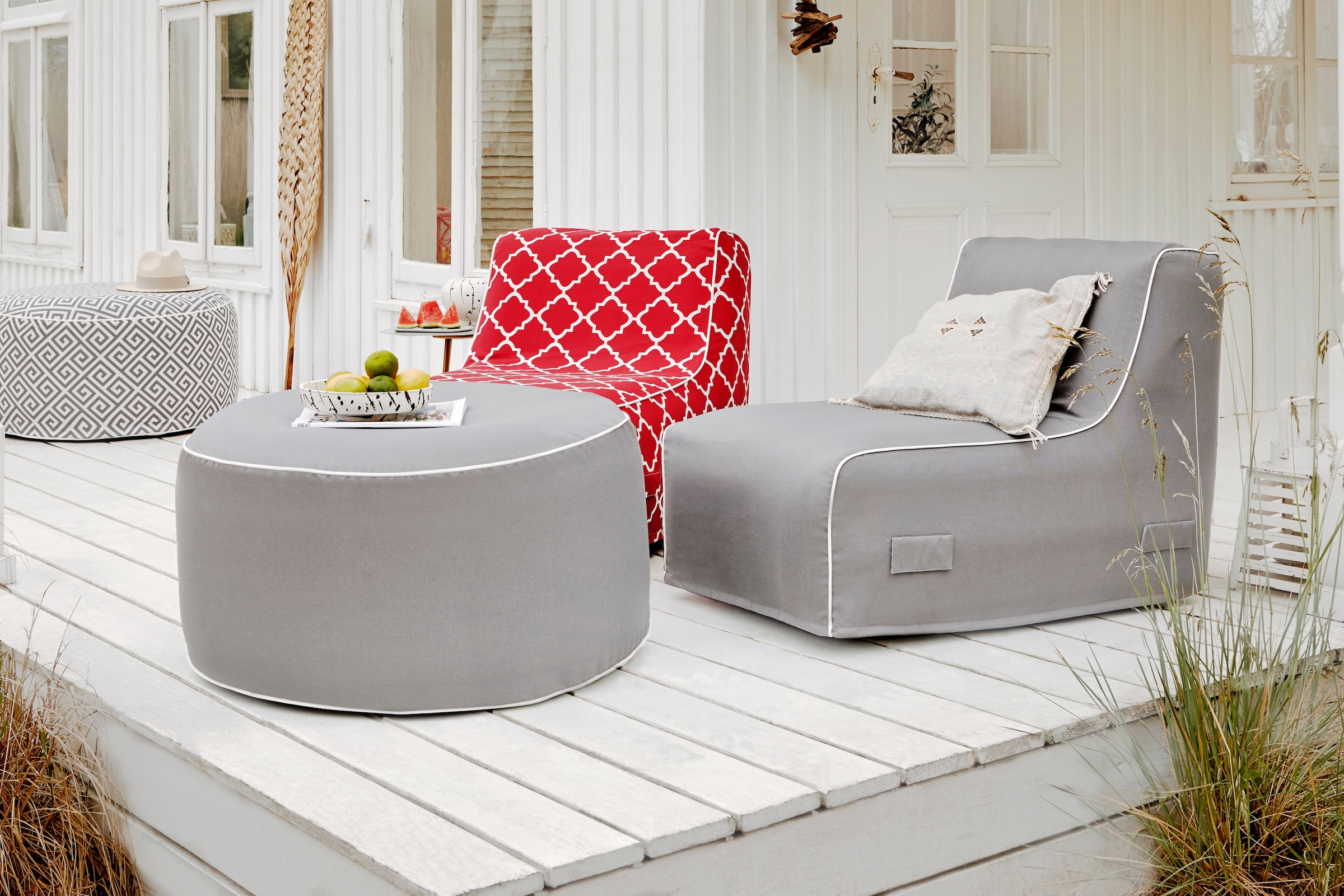 Jahnke Loungesessel »AIR LOUNGE« 1 Stk. tlg. aufblasbar, Indoor & Outdoor, 60 cm Sitztiefe