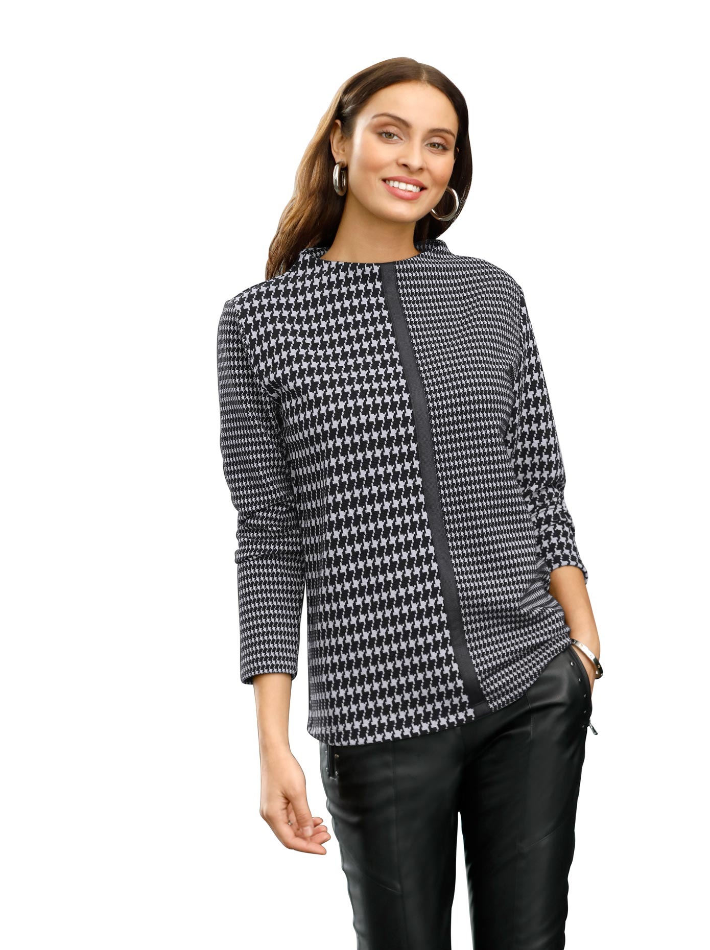 Image of Inspirationen Langarmshirt »Jacquard-Shirt«, (1 tlg.) bei Ackermann Versand Schweiz