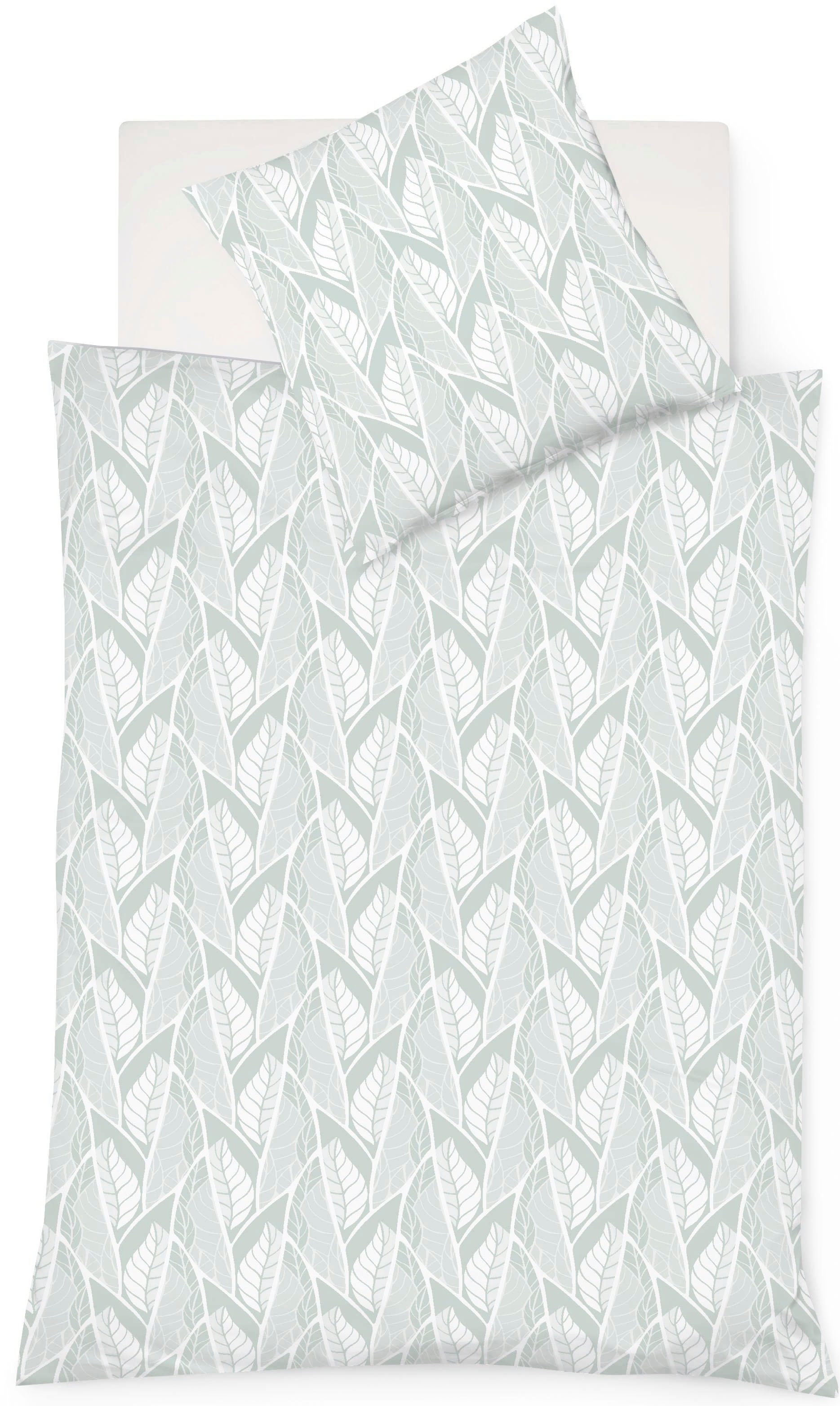 Image of fleuresse Bettwäsche "Lech 4391" 2 Stk. Jacquard Flanell, Baumwolle, in Gr. 135x200, 155x220, 200x200cm
