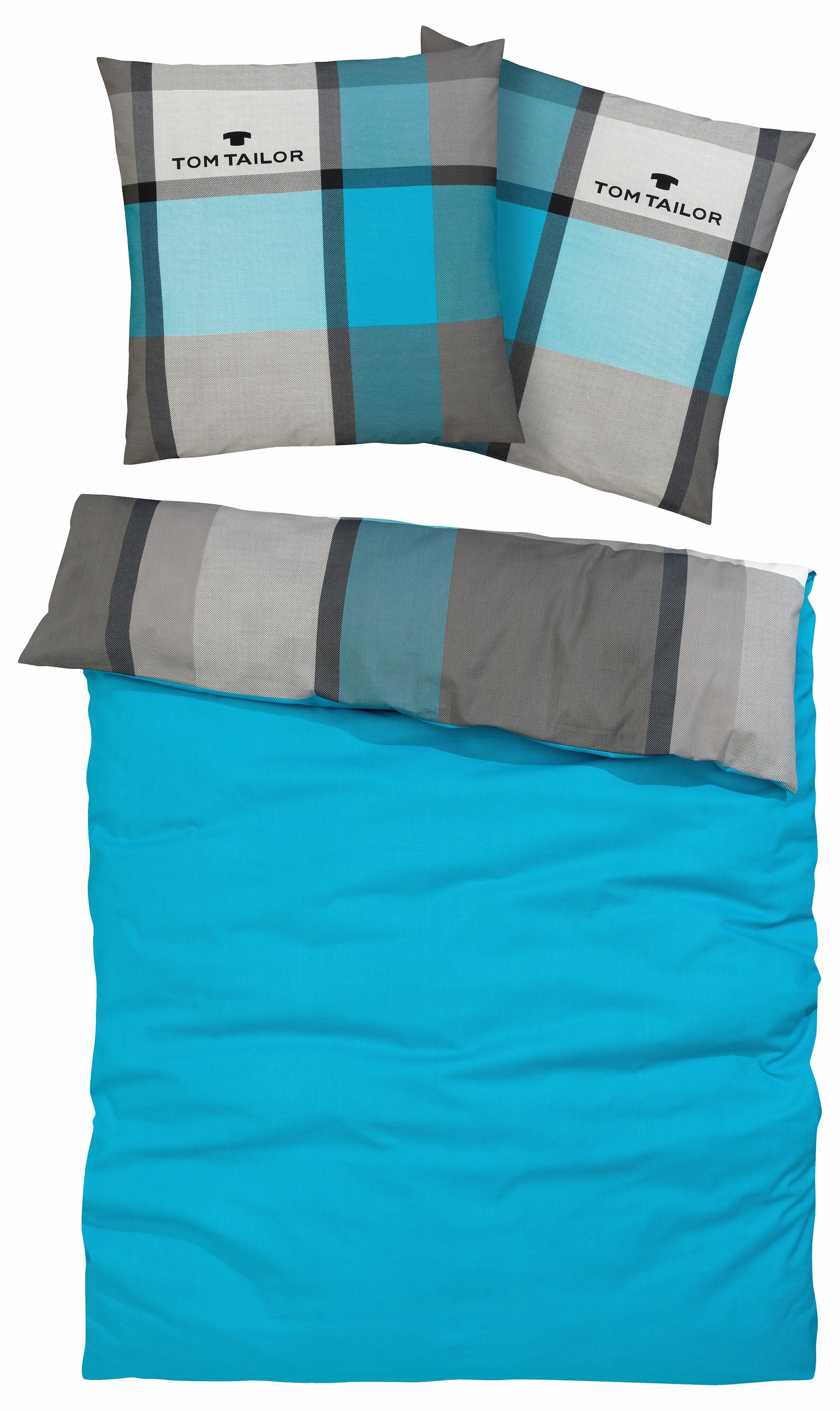 TOM TAILOR HOME Bettwäsche »Lenny in Gr. 135x200 oder 155x220 cm«, mit GRATIS-Zugabe: Kissenhülle
