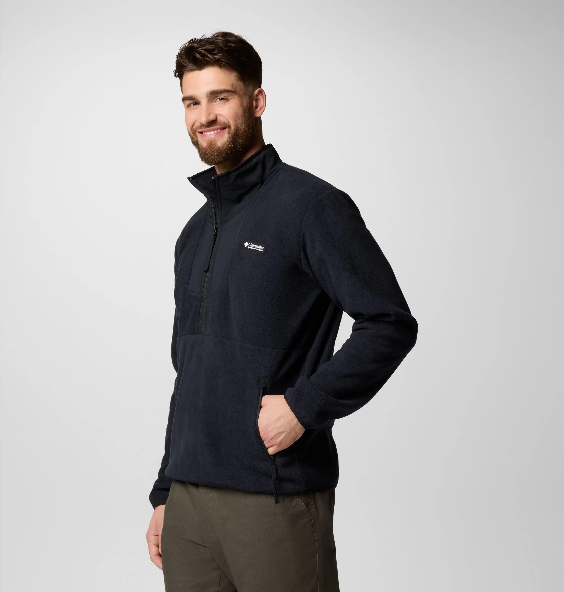 Columbia Pull en polaire »SEQUOIA GROVE HALF ZIP FLEECE«, avec fermeture éclair
