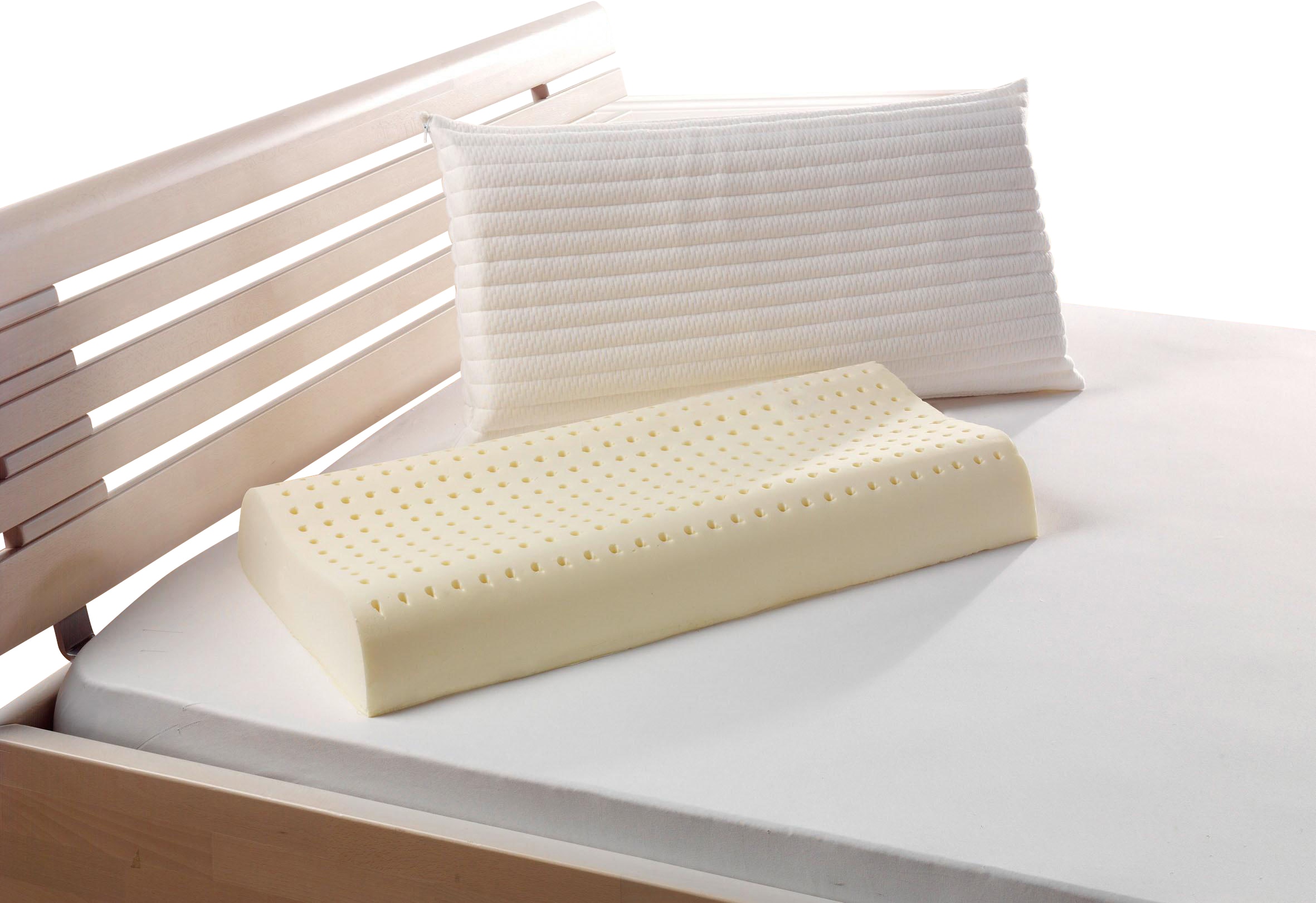 Image of fan Nackenstützkissen "f.a.n. Medisan Sleep & Care Latex" 1 Stk. tlg. hohe Stützwirkung, mit Belüftungskanälen