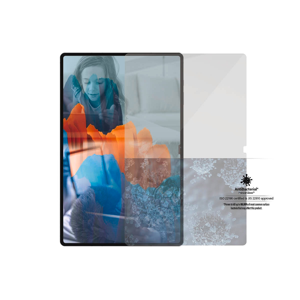 PanzerGlass Film de protection d'écran »Screen Protector Glass Samsung Galaxy Tab S8 Ultra«