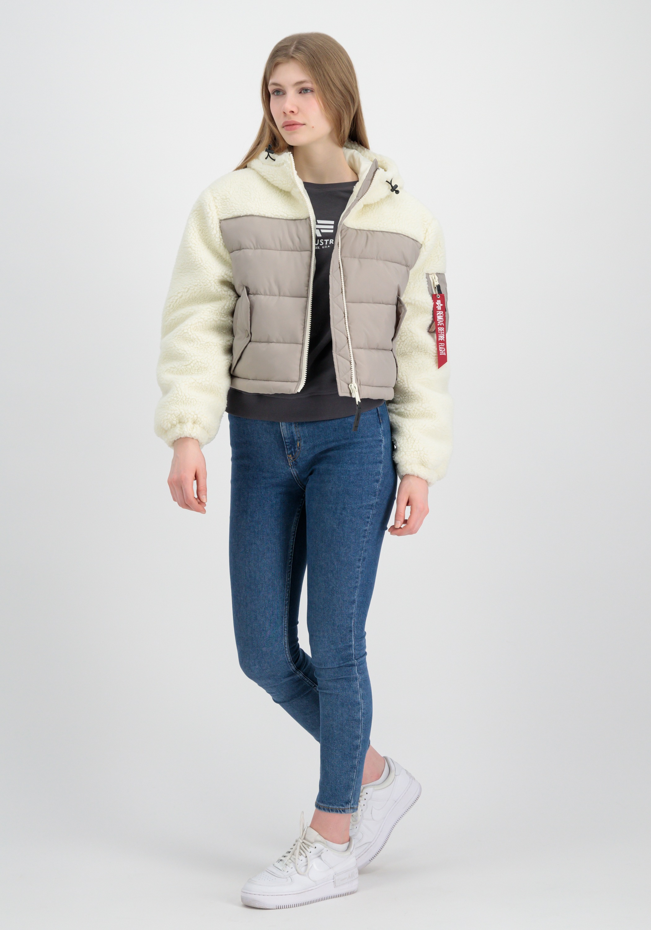 Alpha Industries Winterjacke »Alpha Industries Women - Cold Weather Jackets Teddy Puffer Wmn«