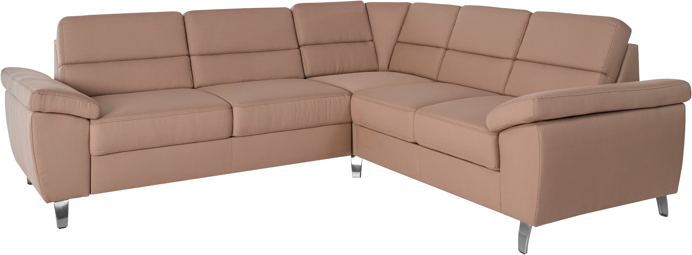 sit&more Ecksofa »Sorano L-Form«, wahlweise mit Bett- und Relaxfunktion, inkl. Bettkasten