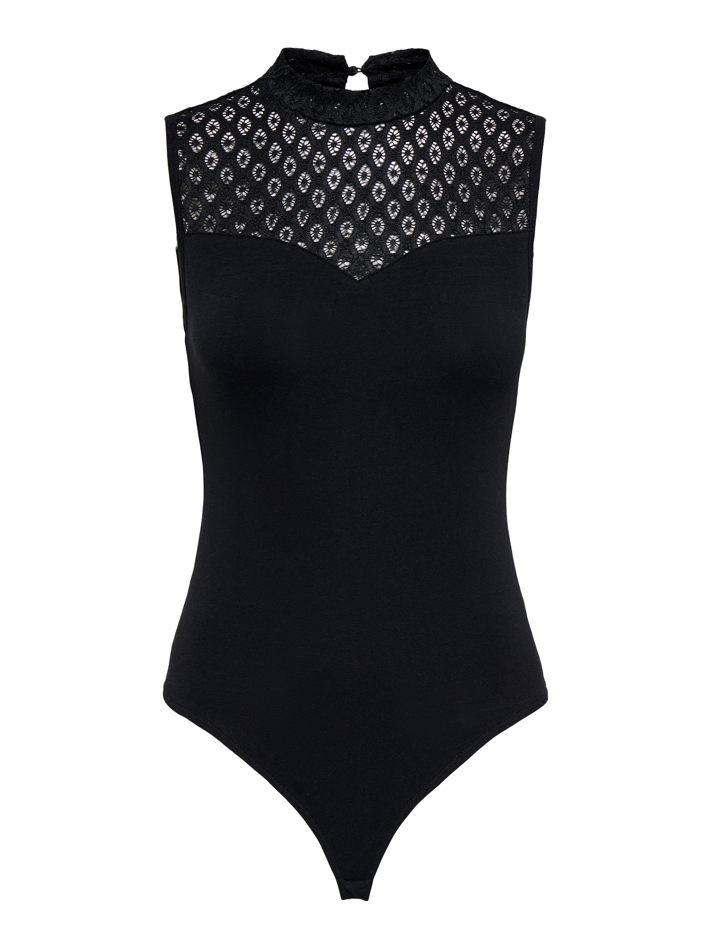 Image of ONLY Body "ONLMEL S/L BODYSTOCKING CS JRS" Baumwollmischung