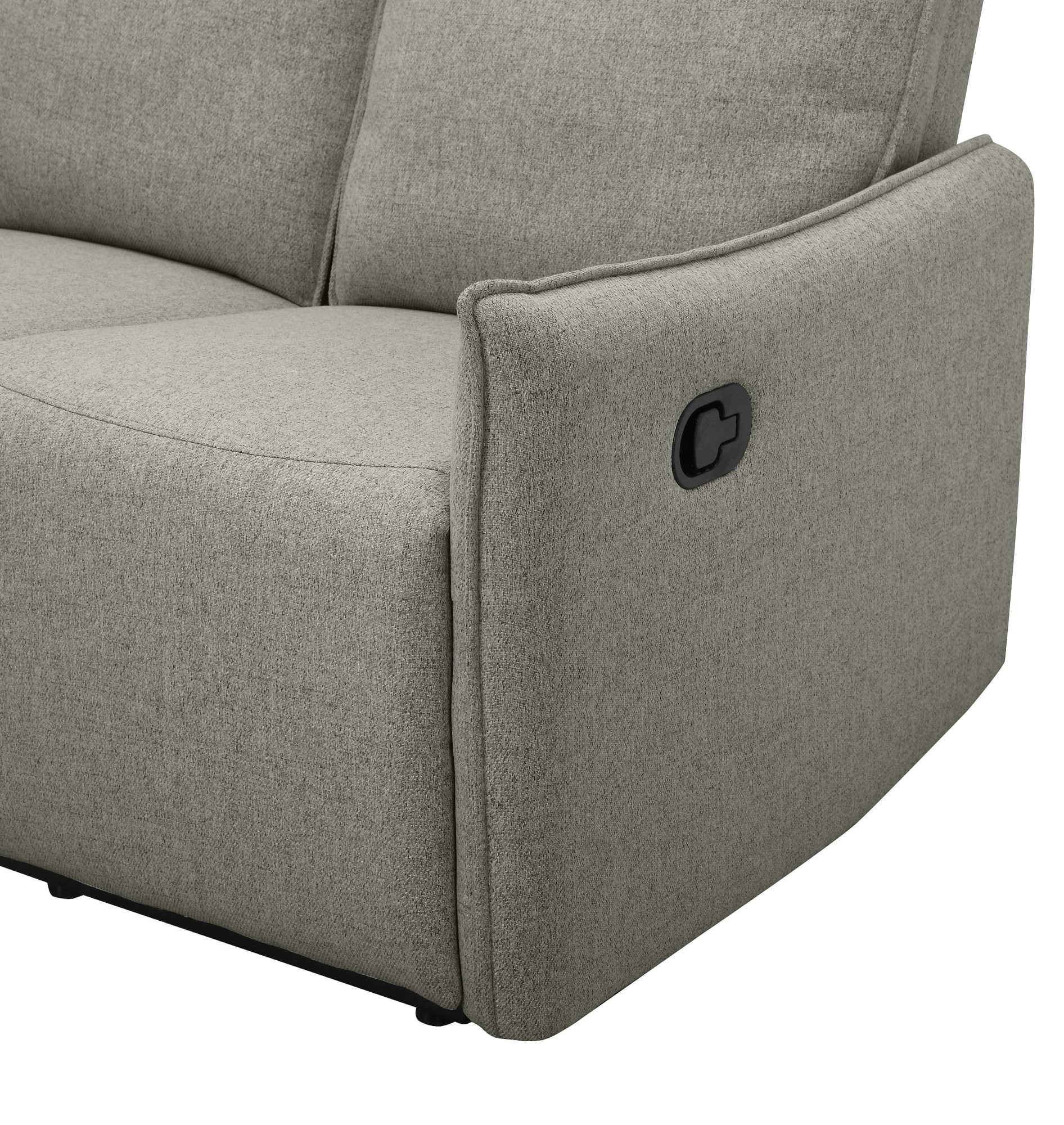 Dorel Home 3-Sitzer »Lugo, Kinosofa mit Reclinerfunktion in Kunstleder und Webstoff«, mit manueller Relaxfunktion in 2 Sitzen