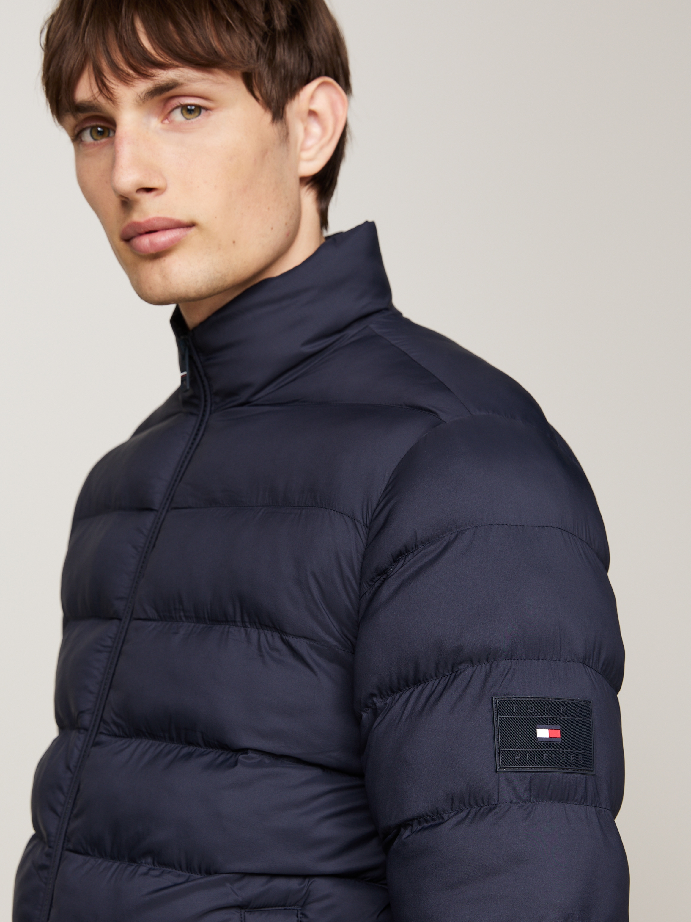 Tommy Hilfiger Steppjacke »MID WEIGHT STAND COLLAR JACKET«