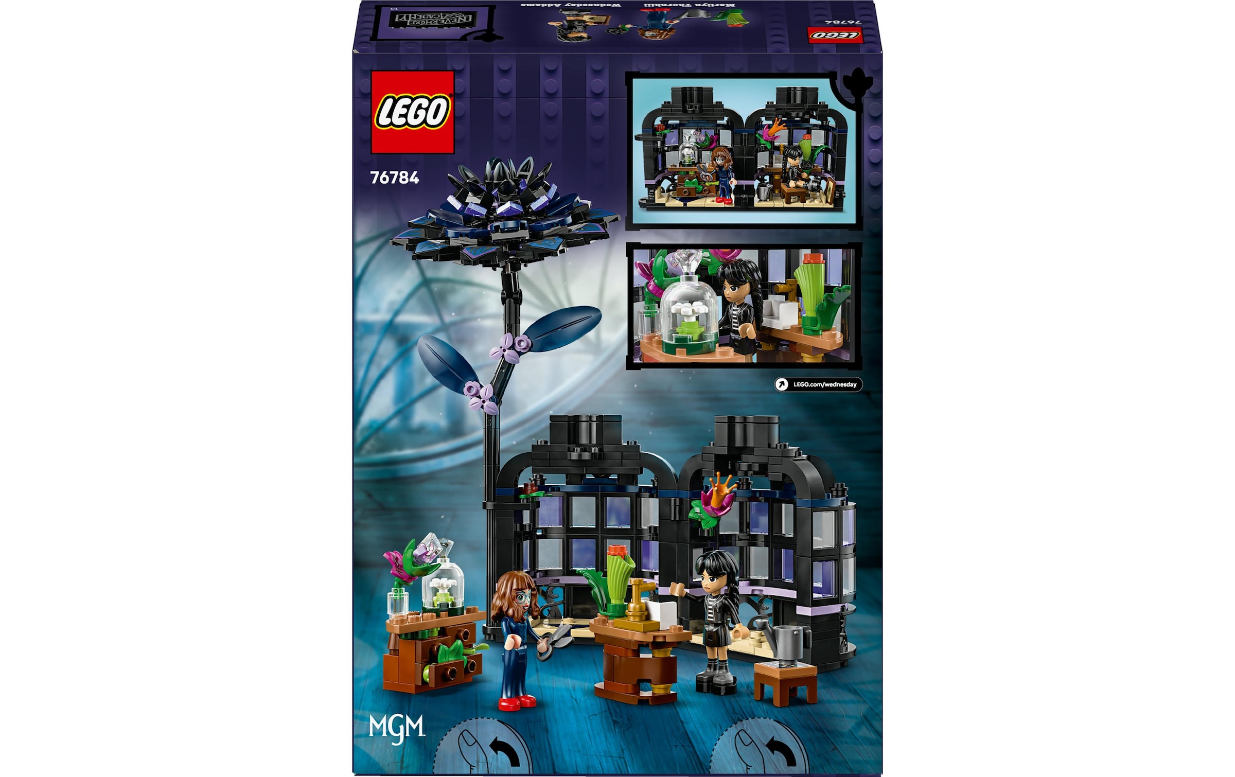 LEGO® Briques de jeu »LEGO® Wednesday Schwarze Dahlie 76784«