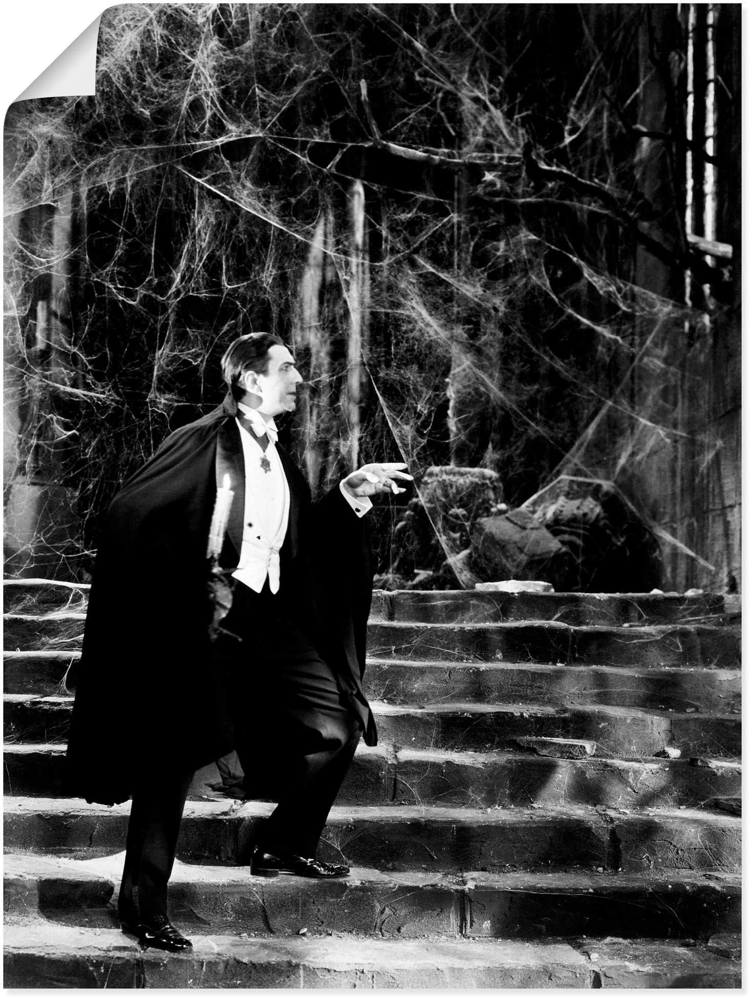 Image of Artland Poster "Dracula 1931" Film 1 Stk. tlg. ohne Rahmen