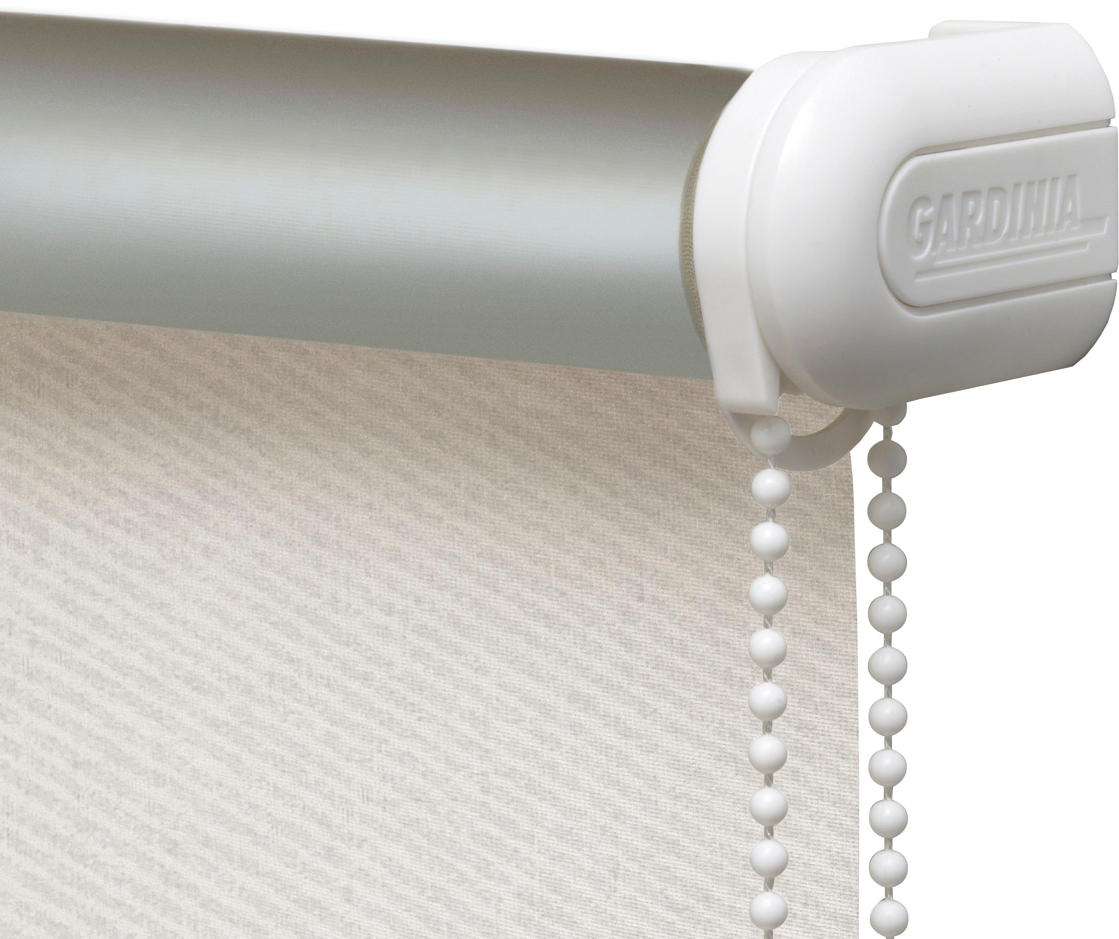 GARDINIA Seitenzugrollo »Uni-Rollo - Thermo Energiesparend«, verdunkelnd, energiesparend-Sichtschutz, mit Bohren, freihängend, Abschlussprofil in weiss