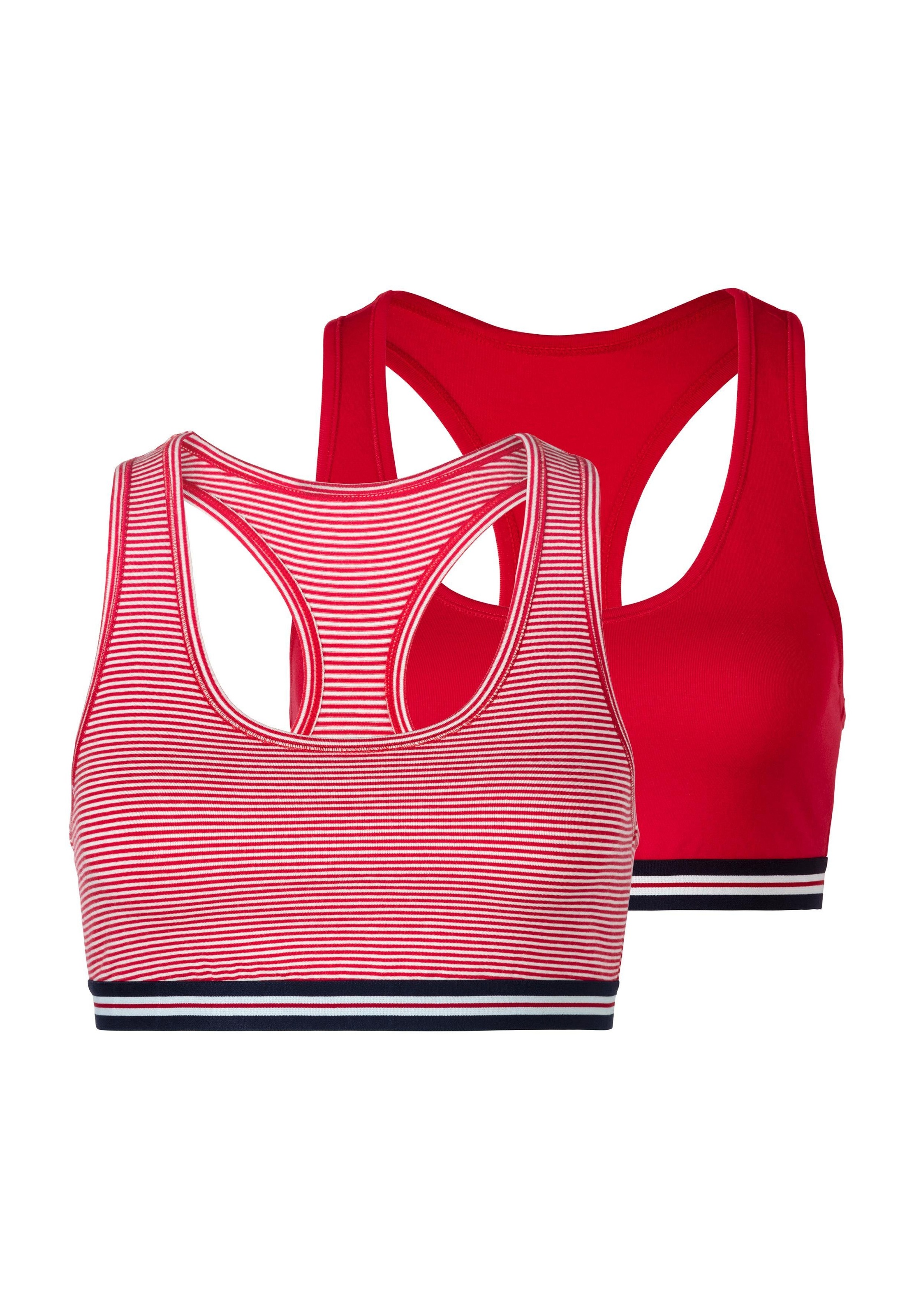 Image of Bench. Bustier, (Packung, 2 tlg., 2 Stück), mit Racerback und kleinem Logodruck hinten bei Ackermann Versand Schweiz