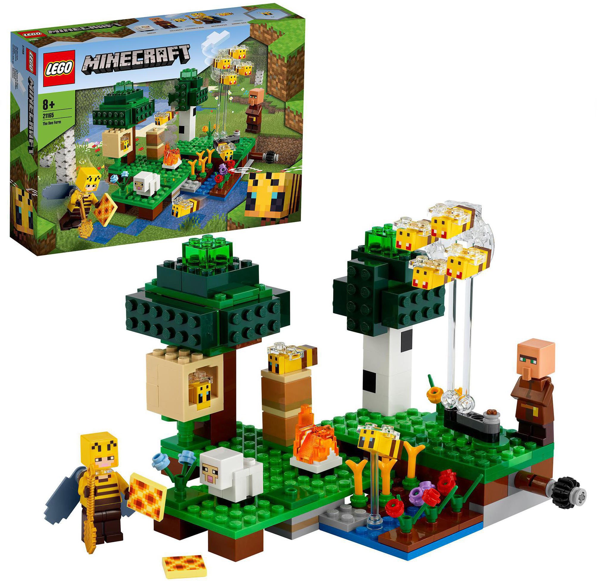 Image of LEGO® Konstruktionsspielsteine »Die Bienenfarm (21165), LEGO® Minecraft™«, (238 St.), Made in Europe bei Ackermann Versand Schweiz