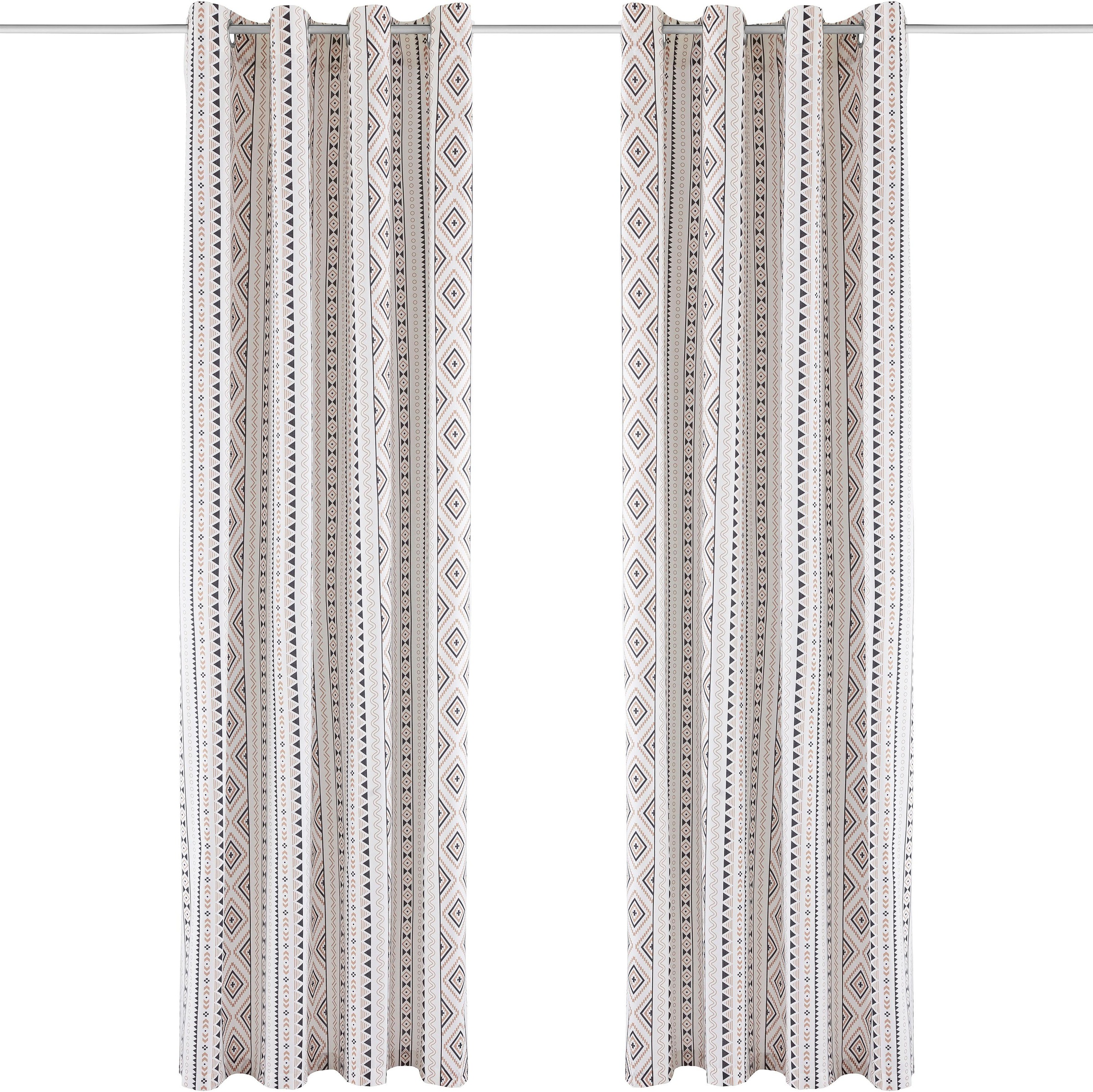 Image of my home Gardine »Lamia«, (1 St.), Nachhaltig, einseitig mit Streifen bedruckt bei Ackermann Versand Schweiz