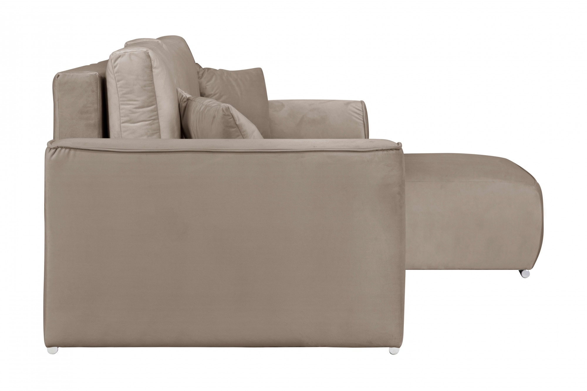 GOODproduct Ecksofa »BEATRICE optionale Schlafsofa mit Bettkasten, B/T/H: 265/170/86 cm« L-Form, wahlweise auch mit Bettfunktion und Bettkasten