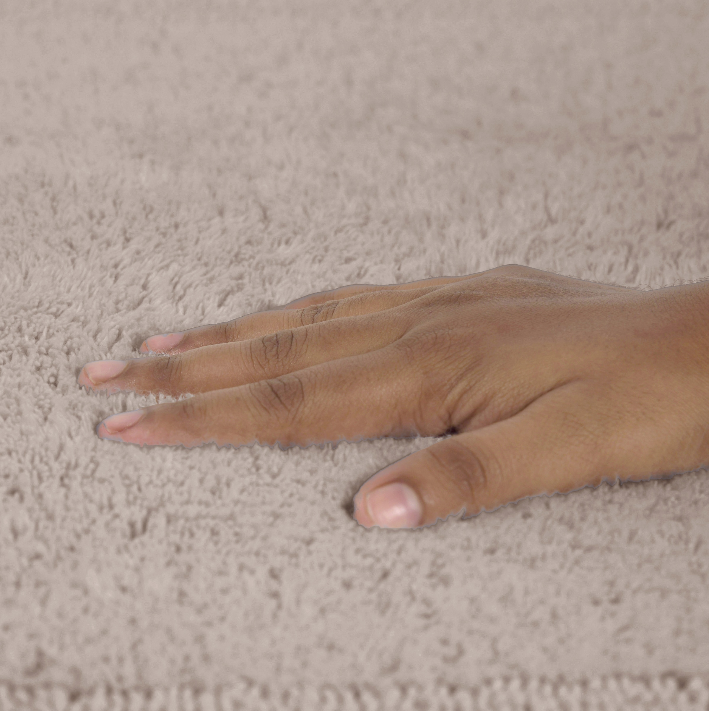GOODproduct Tapis de bain »Kapra, Badvorleger, Badezimmer Teppich« Höhe 14 mm Résistant | compatible chauffage au sol | utilisable des deux côtés avec bordure, tapis de bain, tapis de bain, coton