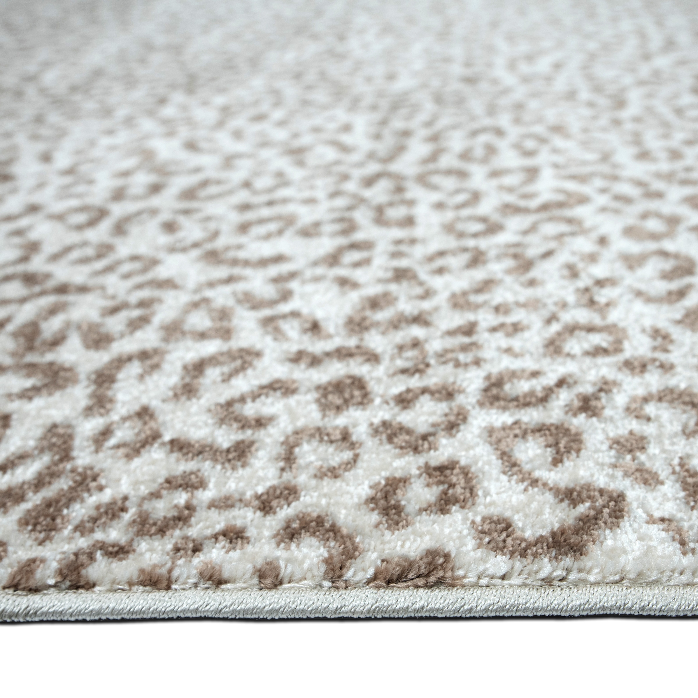 GOODproduct Tapis »Fynna, Leoparden-Muster, Animal Print, modern« Rectangulaire 9 mm Höhe Léopard, peluche très douce, salon, chambre, salle à manger