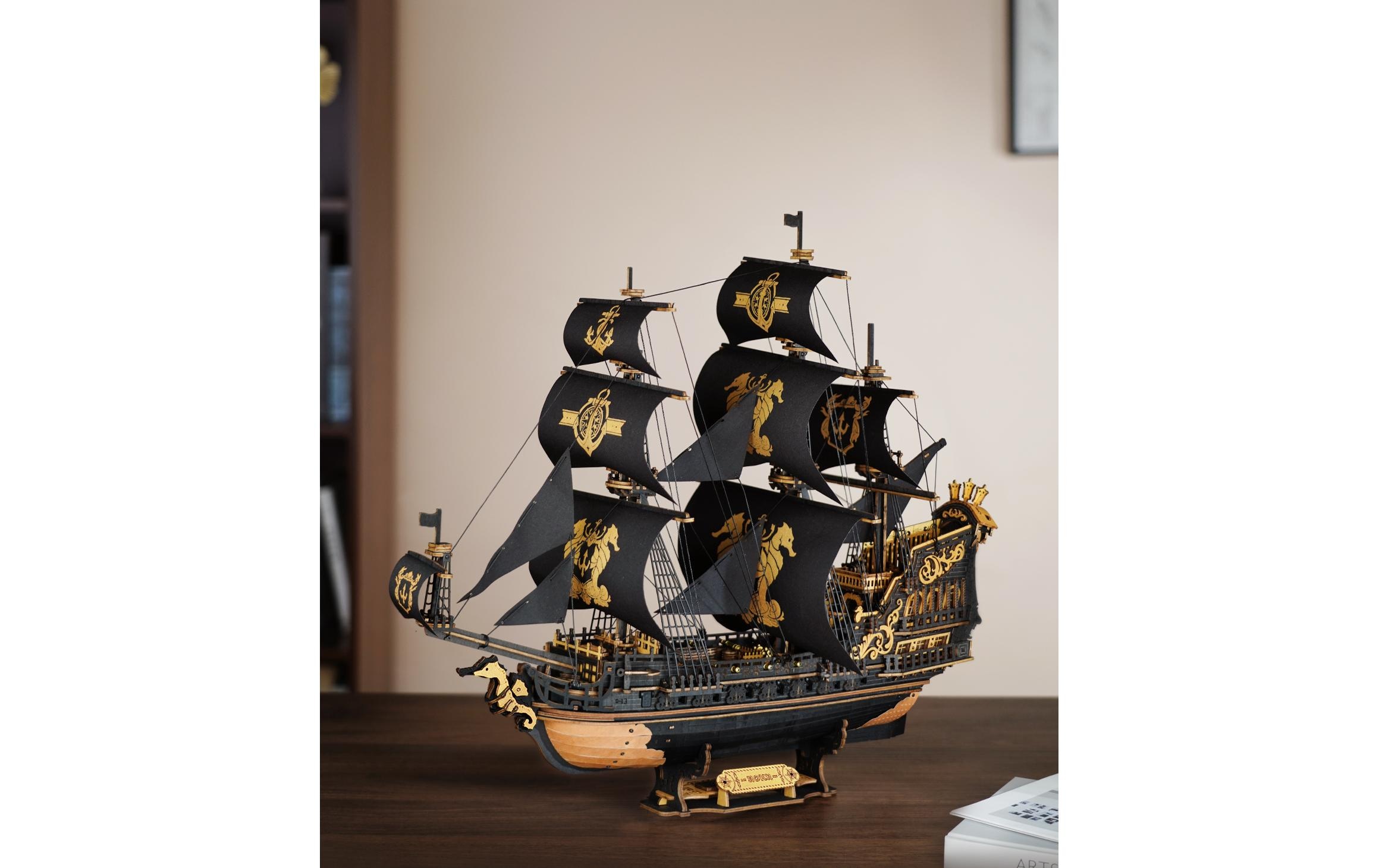   Modellbausatz »RoboTime Seepferd Barke«