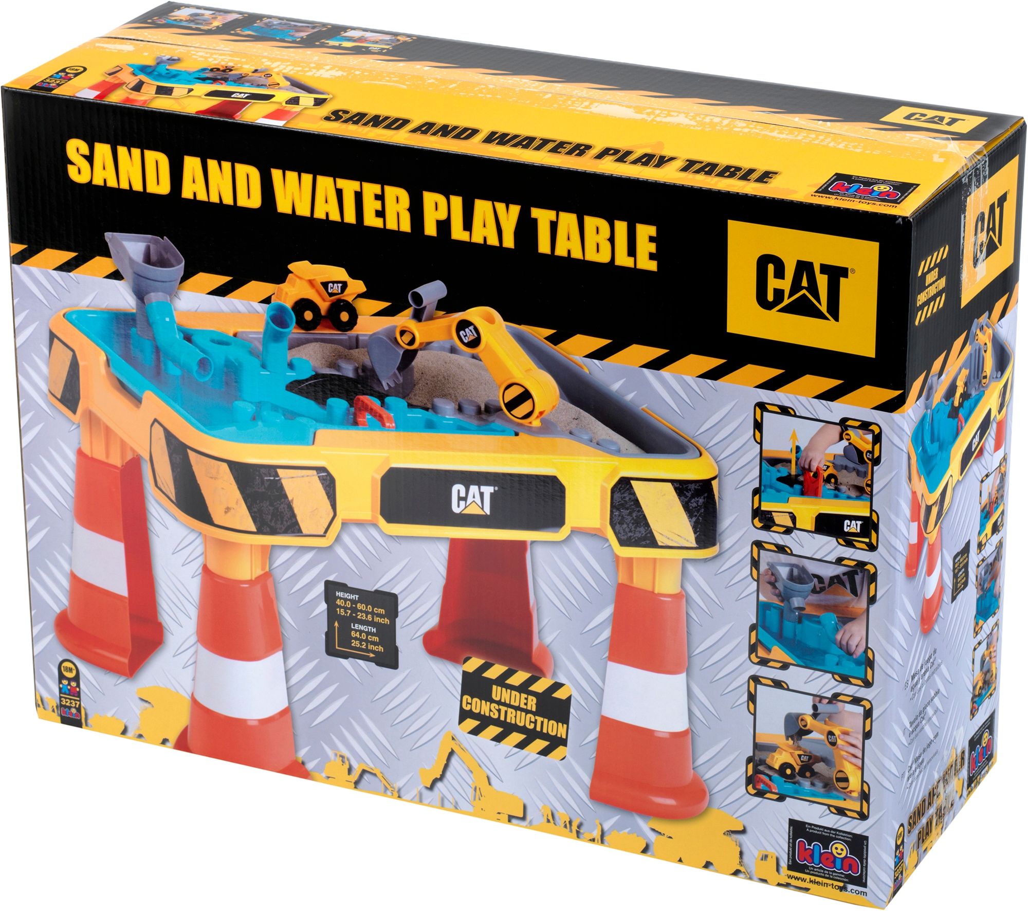 Klein Spieltisch »CAT, Sand- und Wasserspieltisch«