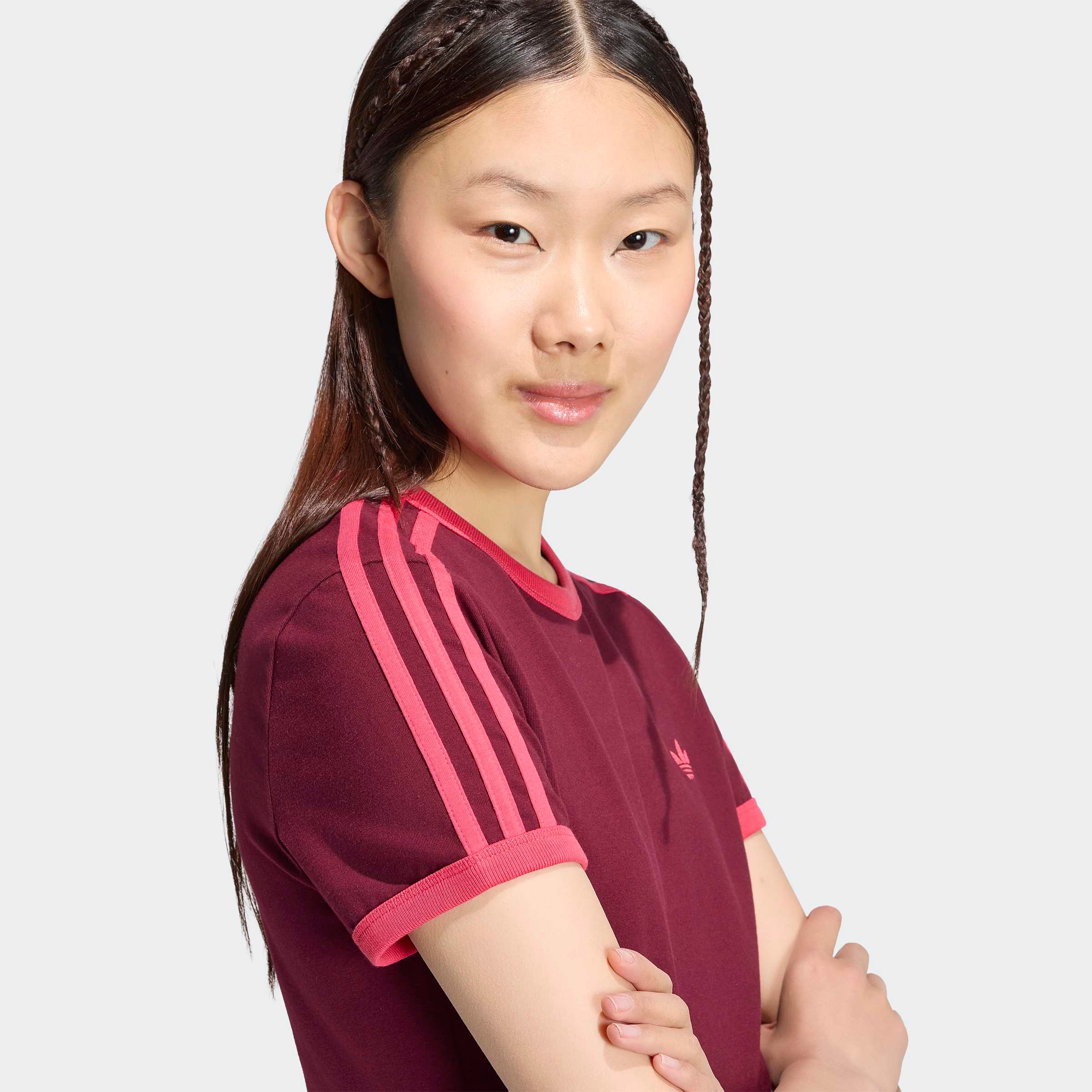 adidas Originals T-Shirt »3S TEE SLIM« sanft anliegende Passform, ohne Verschluss, für sportlichen Look