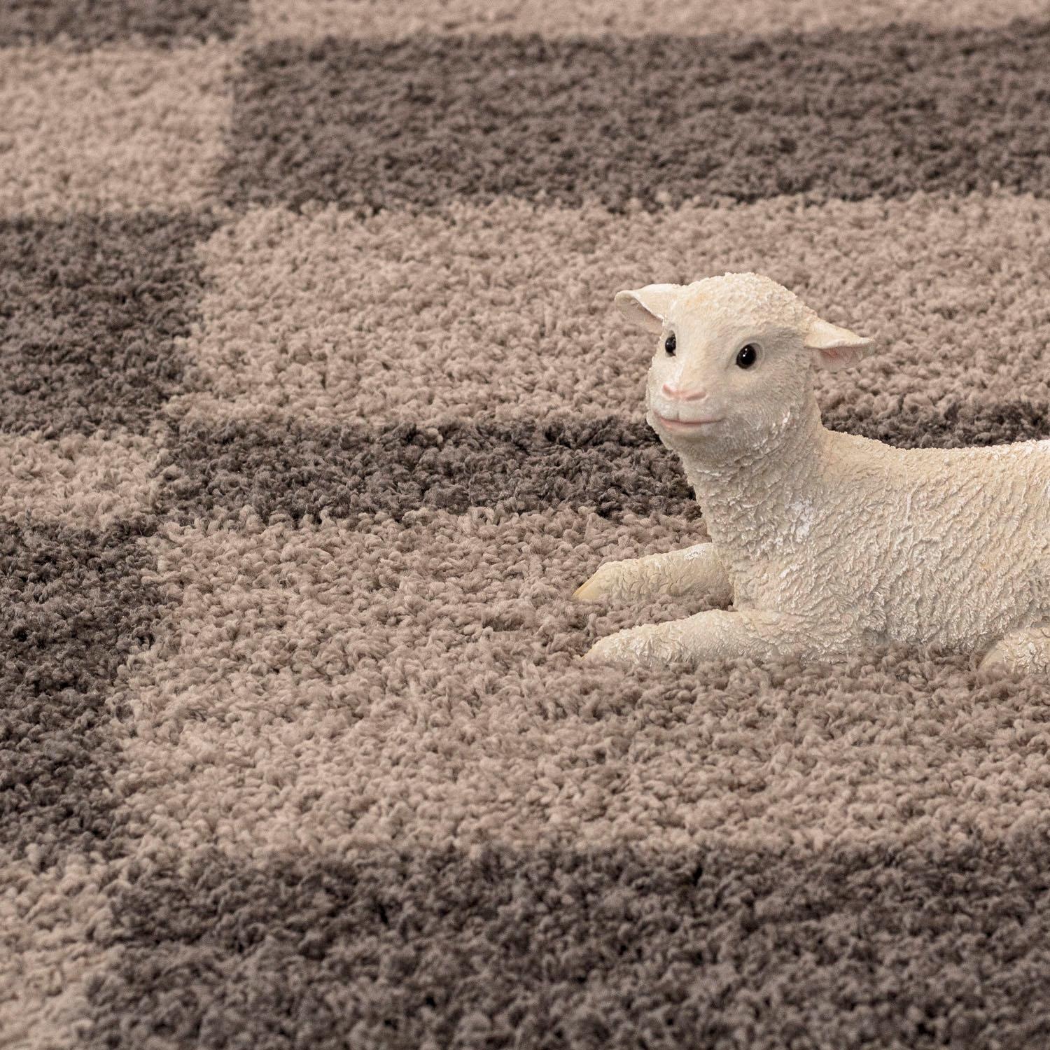 Ayyildiz Teppiche Hochflor-Teppich »Gala Shaggy 2505«, rechteckig, 30 mm Höhe, Langflor, Läufer, alle Räume, Wohnzimmer