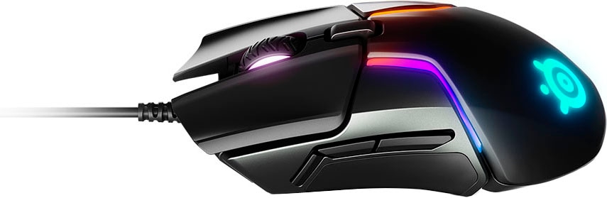 SteelSeries Gaming-Maus »Rival 600 + Mouse Bungee«, kabelgebunden