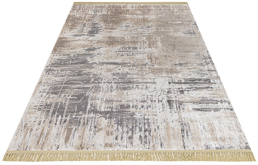 Image of Festival Teppich »Palera 660«, rechteckig, 11 mm Höhe, Kurzflor, Vintage Optik, mit Fransen bei Ackermann Versand Schweiz