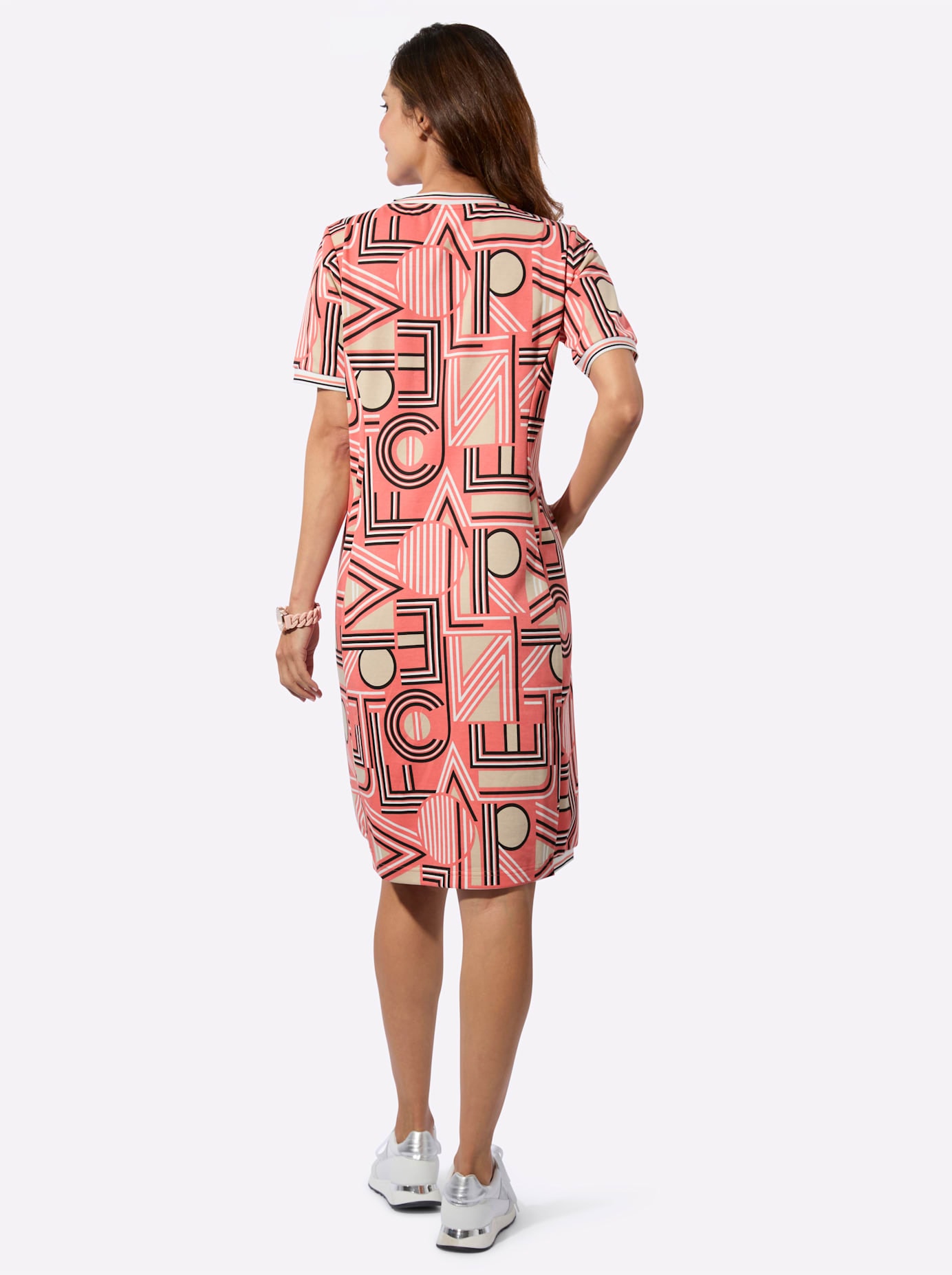 Inspirationen Robe en sweat »Sweatkleid« Poche dans les coutures
