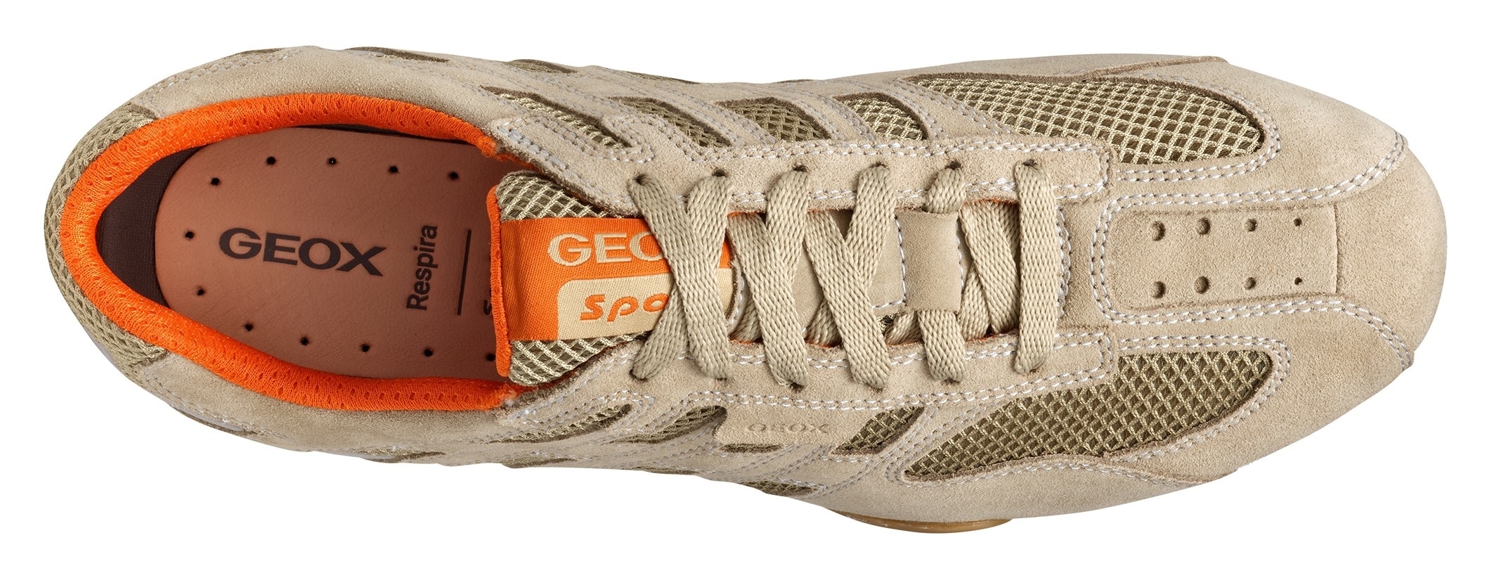 Geox Chaussure à lacets »U SNAKE ORIGINAL«  , Schnürschuh, Freizeitschuh, Trekking Sneaker mit Lederinnensohle