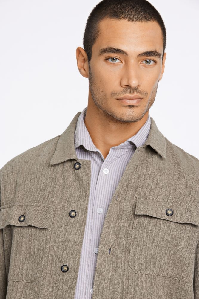 LINDBERGH Veste chemise sans capuche mit Knopfleiste