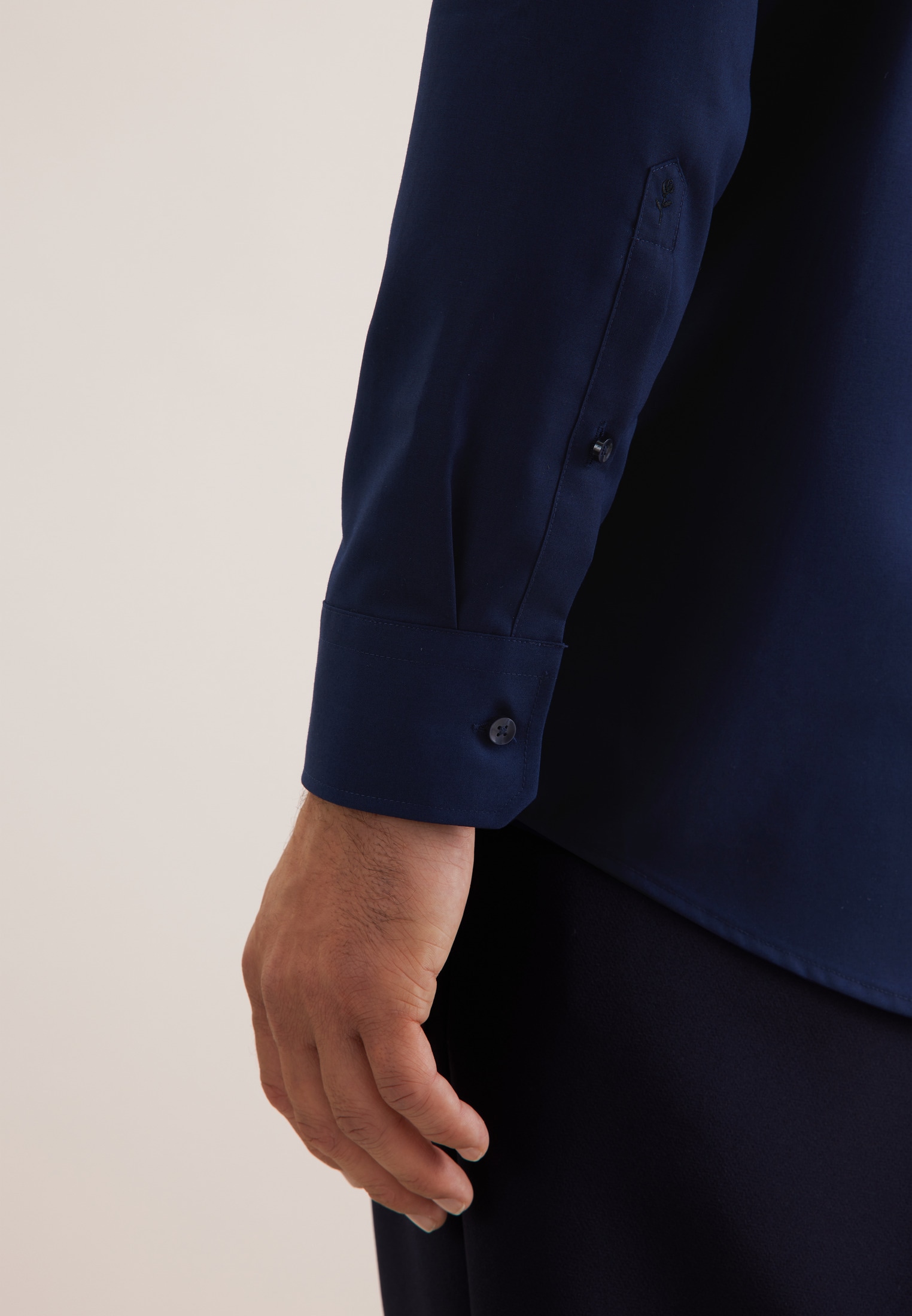 seidensticker Chemise d'affaires »Schwarze Rose« Regular 1/1 Kentkragen Uni