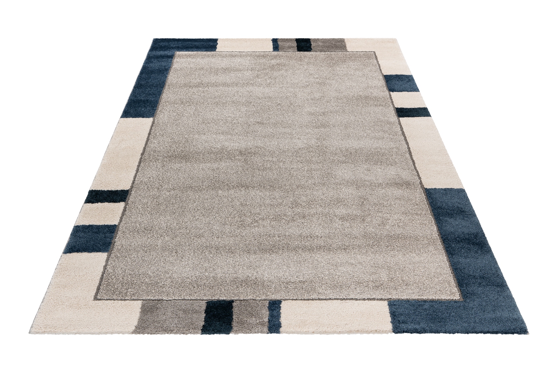 Image of Obsession Teppich "My Frisco 281" rechteckig 12 mm Höhe Uni Farben, mit moderner Bordüre, Wohnzimmer, Schlafzimmer