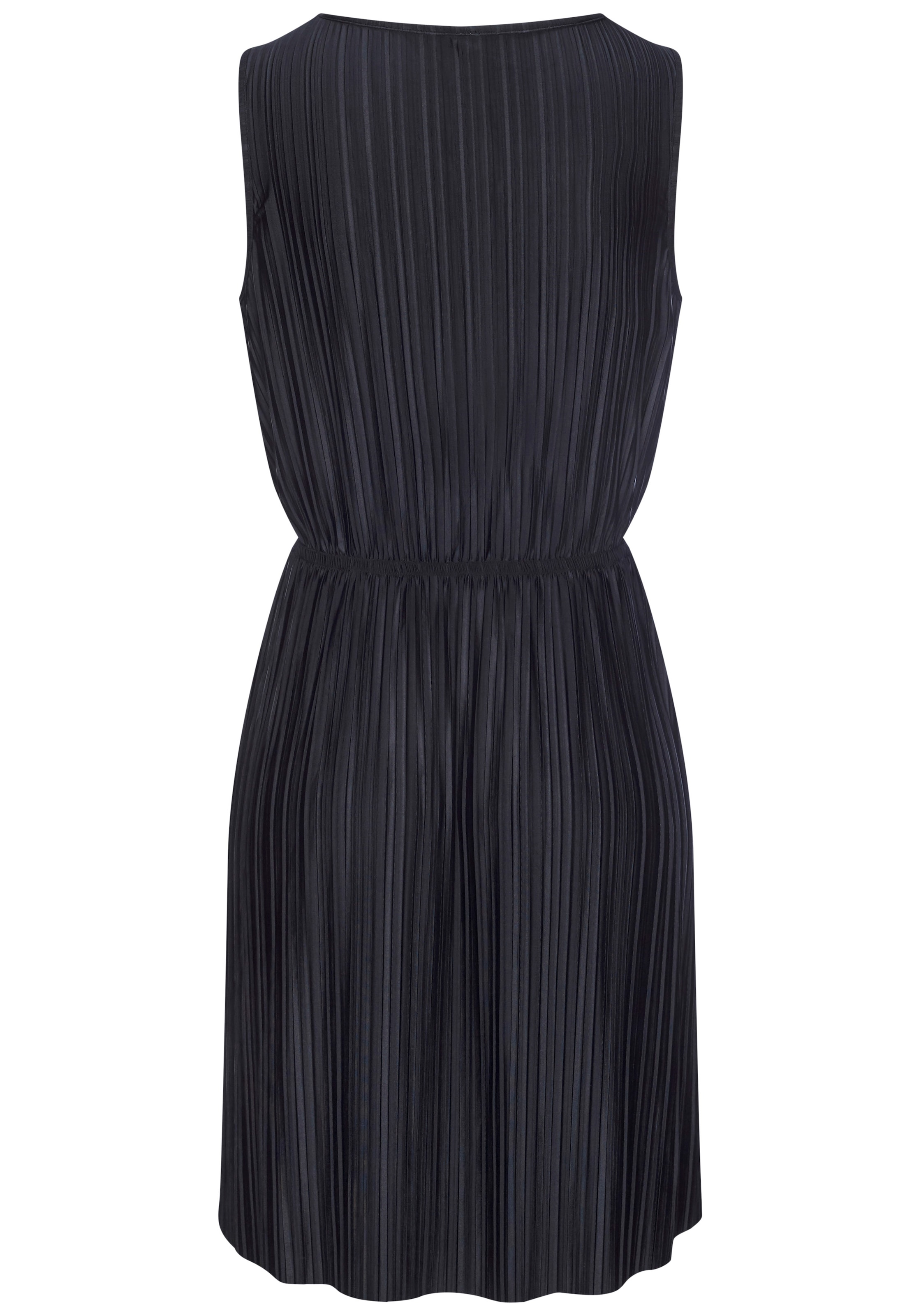 LASCANA Robe plissée »aus schimmernder Ware« Sans poches robe de fête, robe d'été élégante, robe cocktail