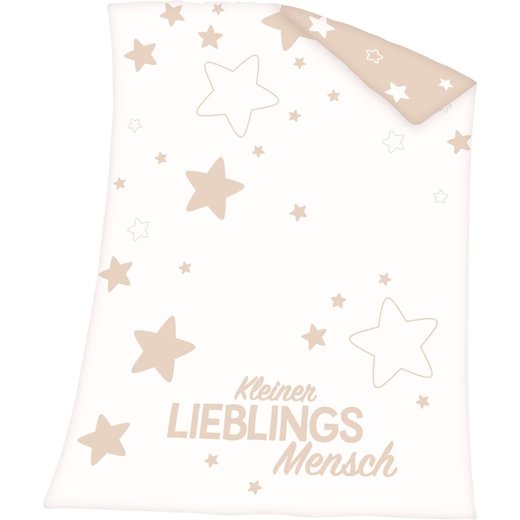 Baby Best Babydecke »Kleiner Lieblingsmensch«