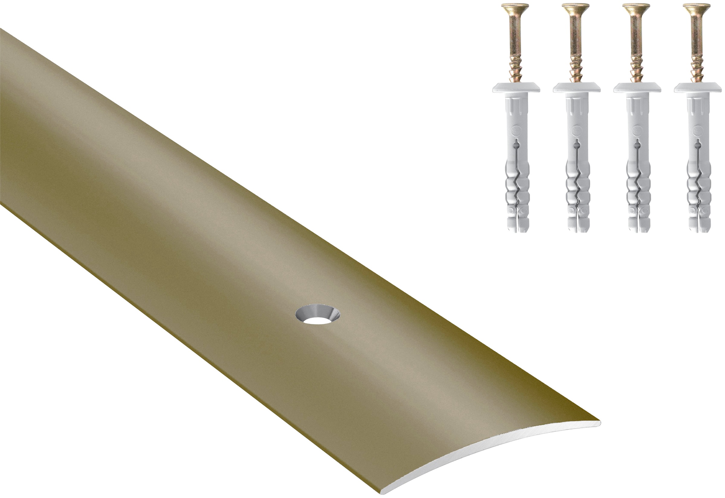 Image of Arbiton Übergangsprofil »PR3 Optik Titan«, (1 St.), matt, 30 mm x 93 cm für Schraubmontage bei Ackermann Versand Schweiz