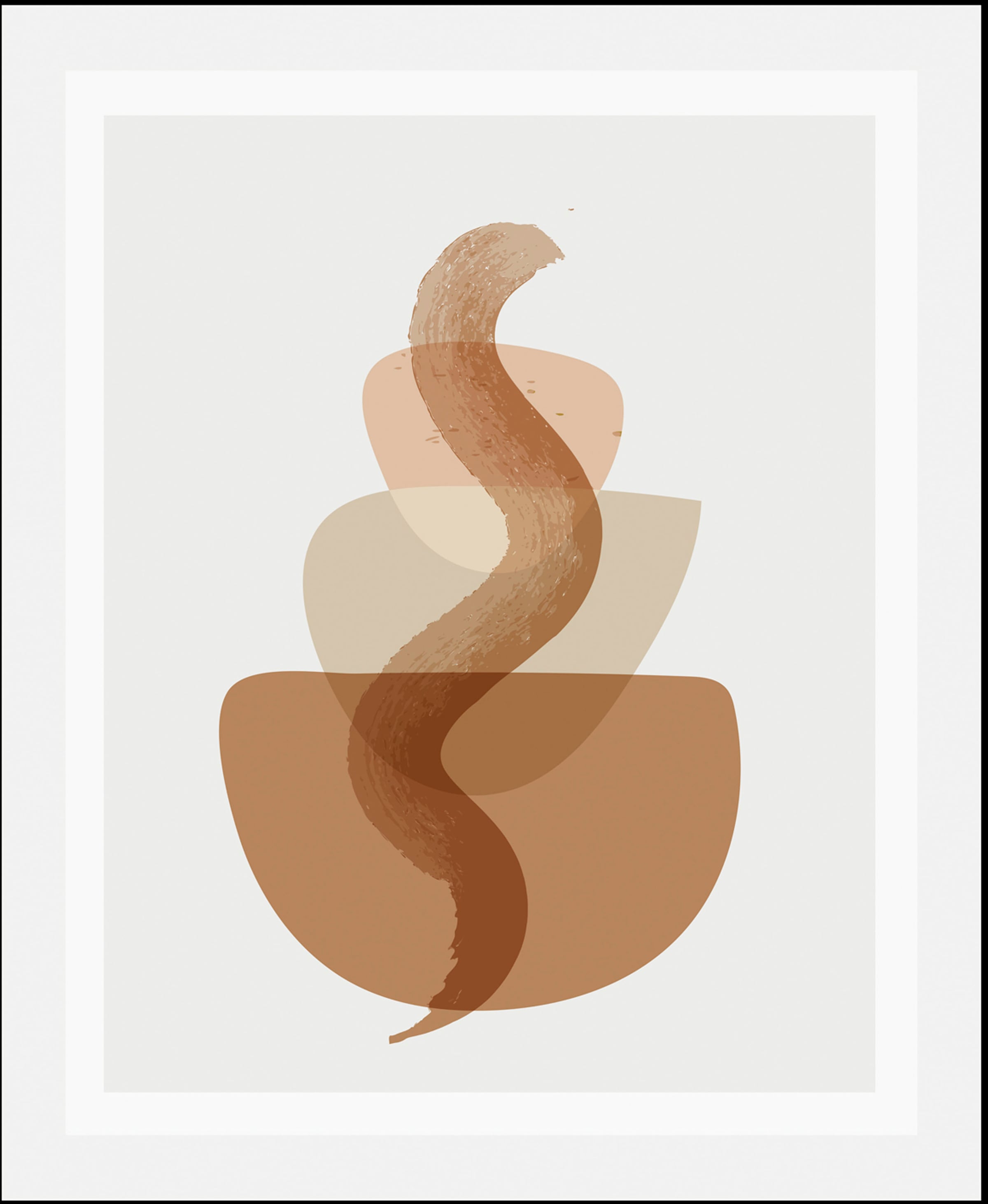 Image of queence Bild "Stacked" Bar & Lounges Essen Kaffee Kaffee Bilder Kunst Lebensmittel 1 Stk. tlg. gerahmt