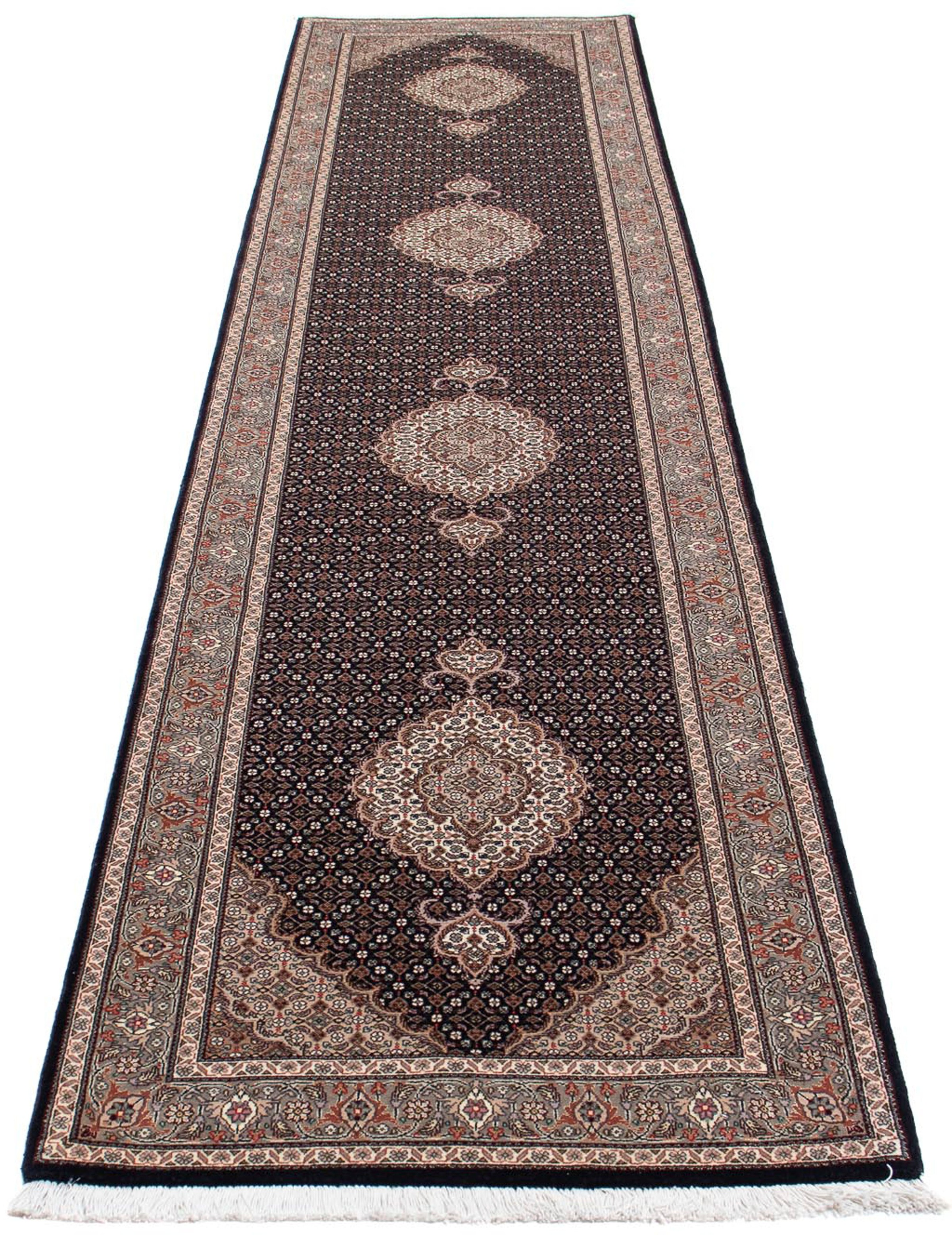 Image of morgenland Orientteppich »Perser - Täbriz - 387 x 82 cm - mehrfarbig«, rechteckig, 10 mm Höhe, Wohnzimmer, Handgeknüpft, Einzelstück mit Zertifikat bei Ackermann Versand Schweiz