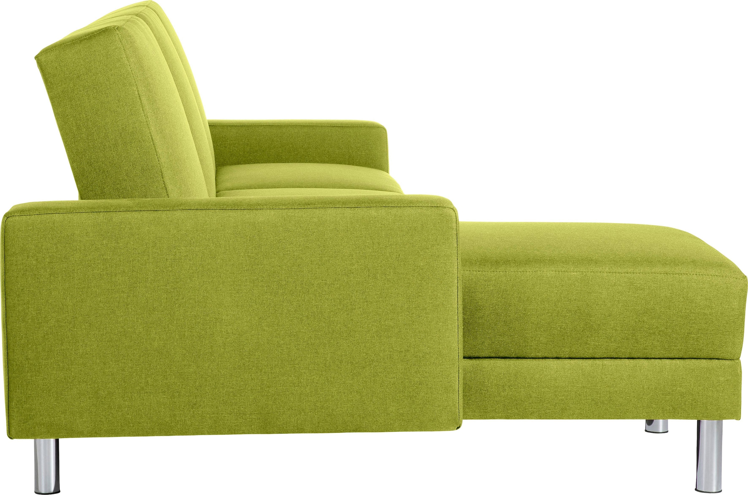 Max Winzer® Schlafsofa »Just Fresh«, mit Rückenverstellung, inklusive Stauraumhocker