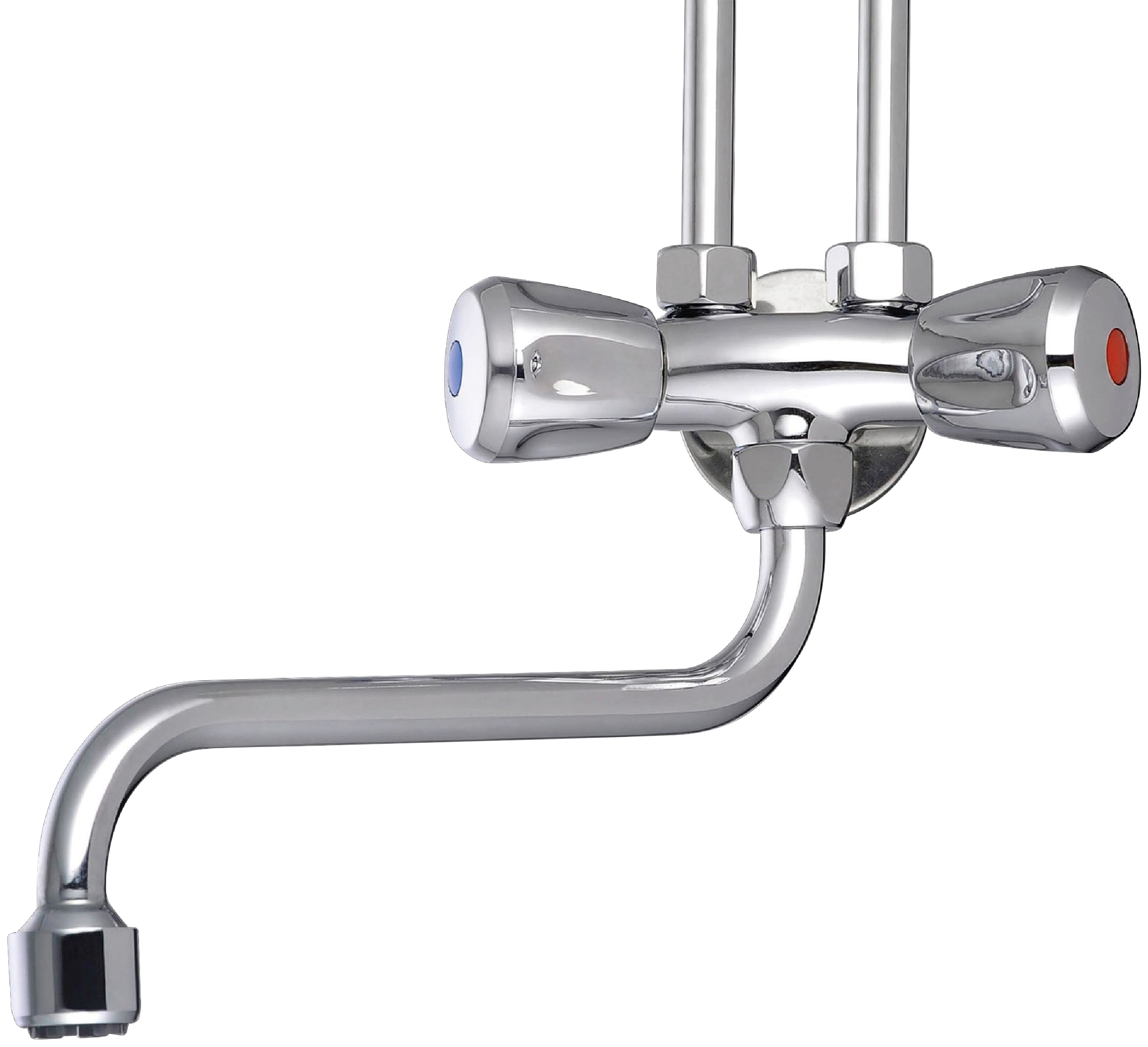 Schütte Robinet d'évier robinet basse pression pour chauffe-eau 5 l sur table, pour montage mural