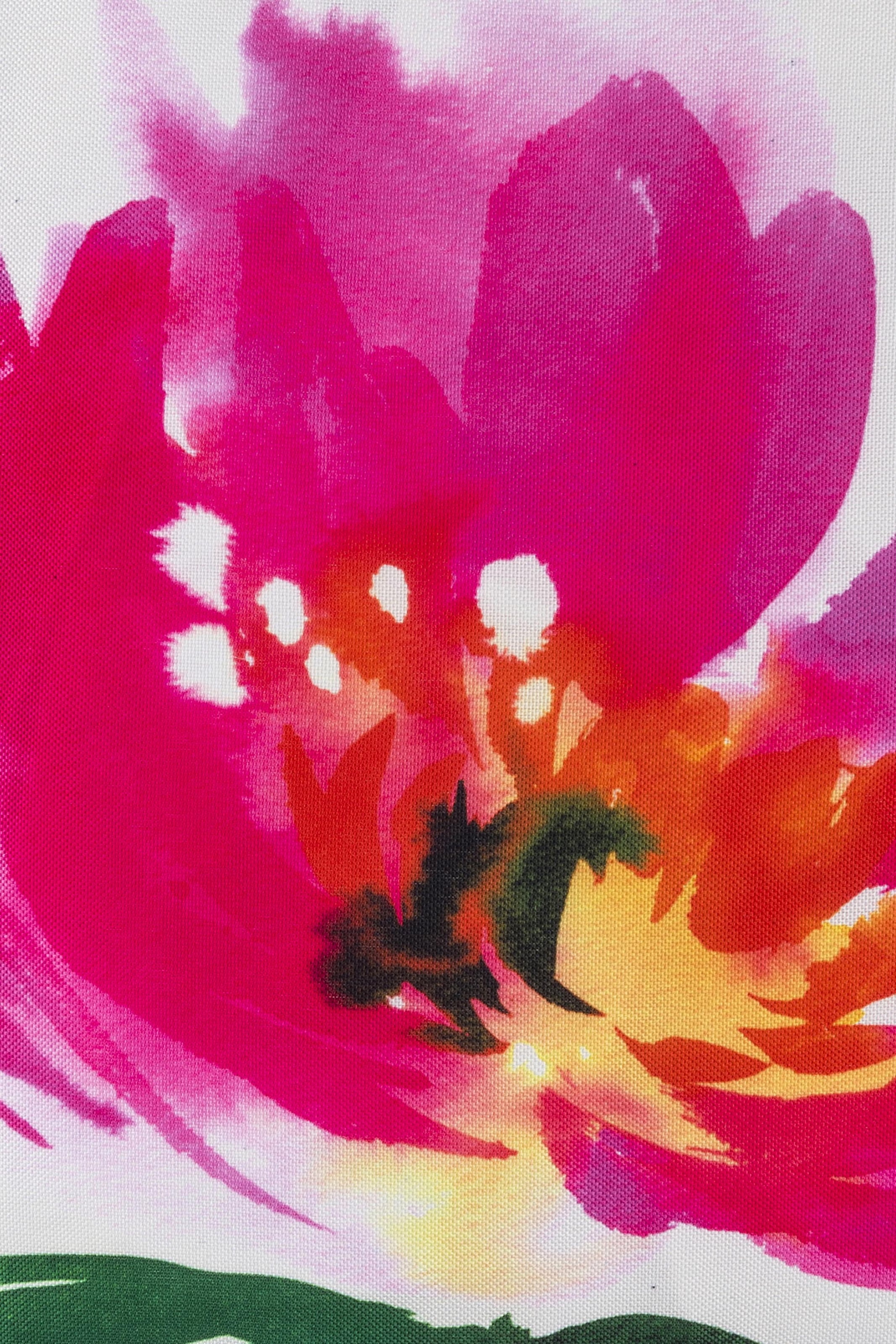 freundin Home Collection Dekokissen »Summer Breeze 04 weiss-bunt«, Kissen mit Polyesterfüllung mit floralem Digitaldruckmotiv, 45x45 cm