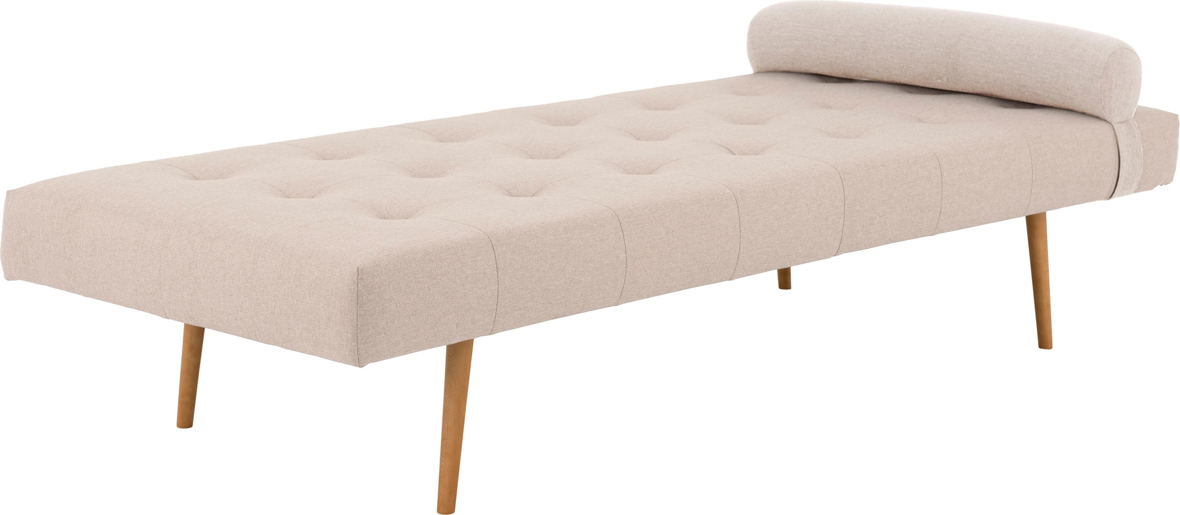 andas Lit de jour »Agnar« mit Kissenrolle, in 3 Bezugsstoffen und vielen Farben