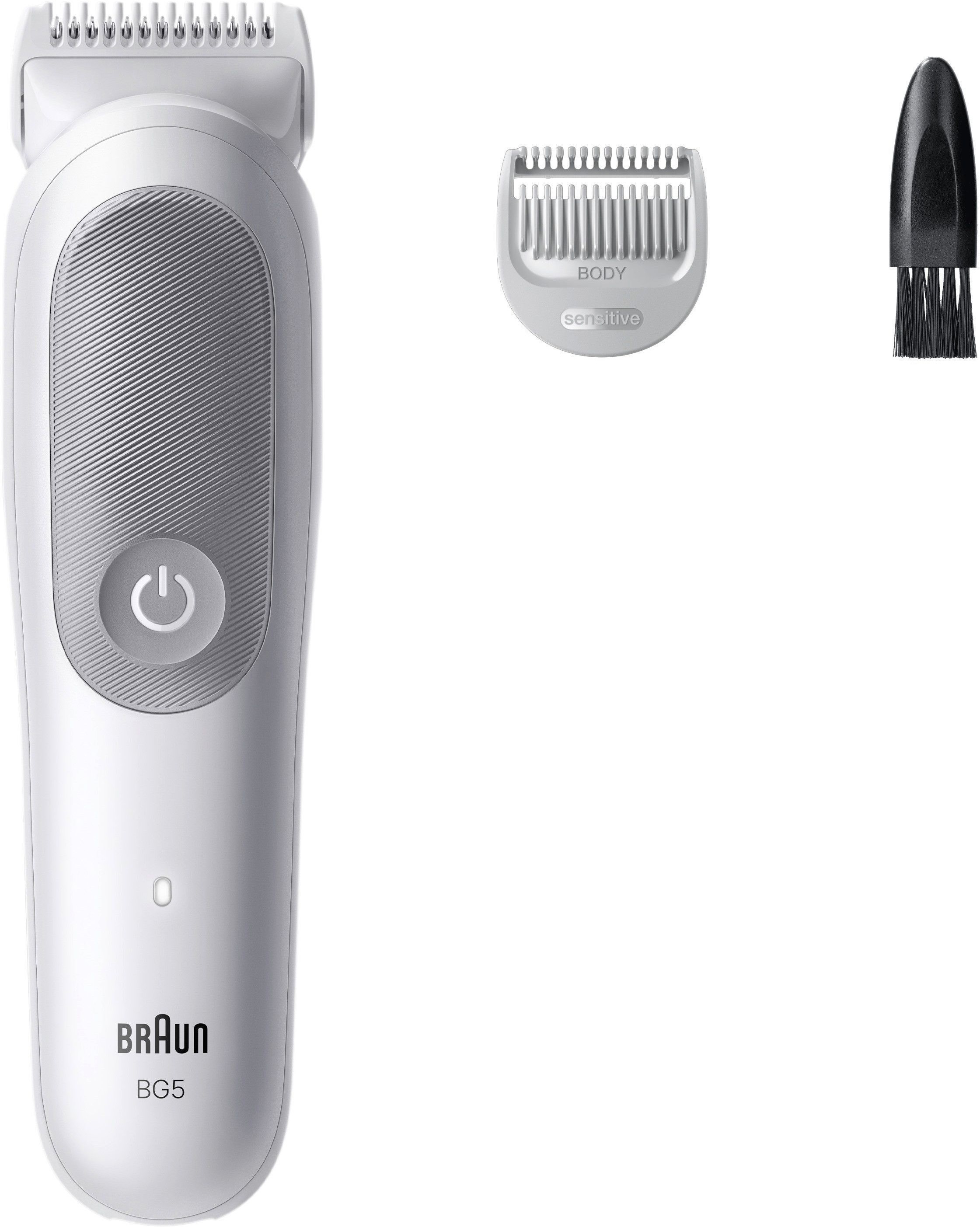 Braun Tondeuse à cheveux »Body Groomer BG5500« taille pour zones sensibles, autonomie batterie 100 min, étanche