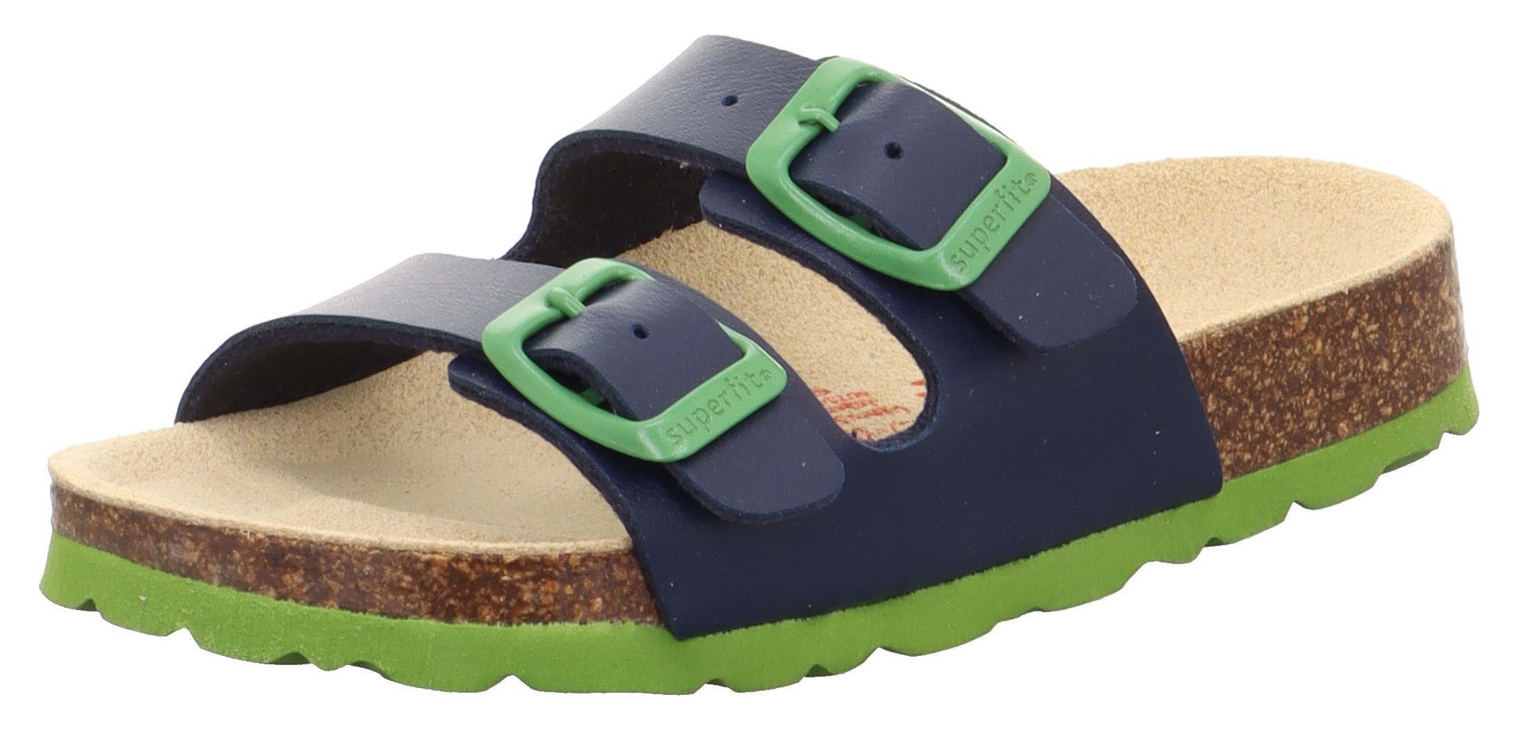 Image of Superfit Pantolette "WMS: mittel" Schlappen, Hausschuh mit Schnallen, Grössenschablone zum Download