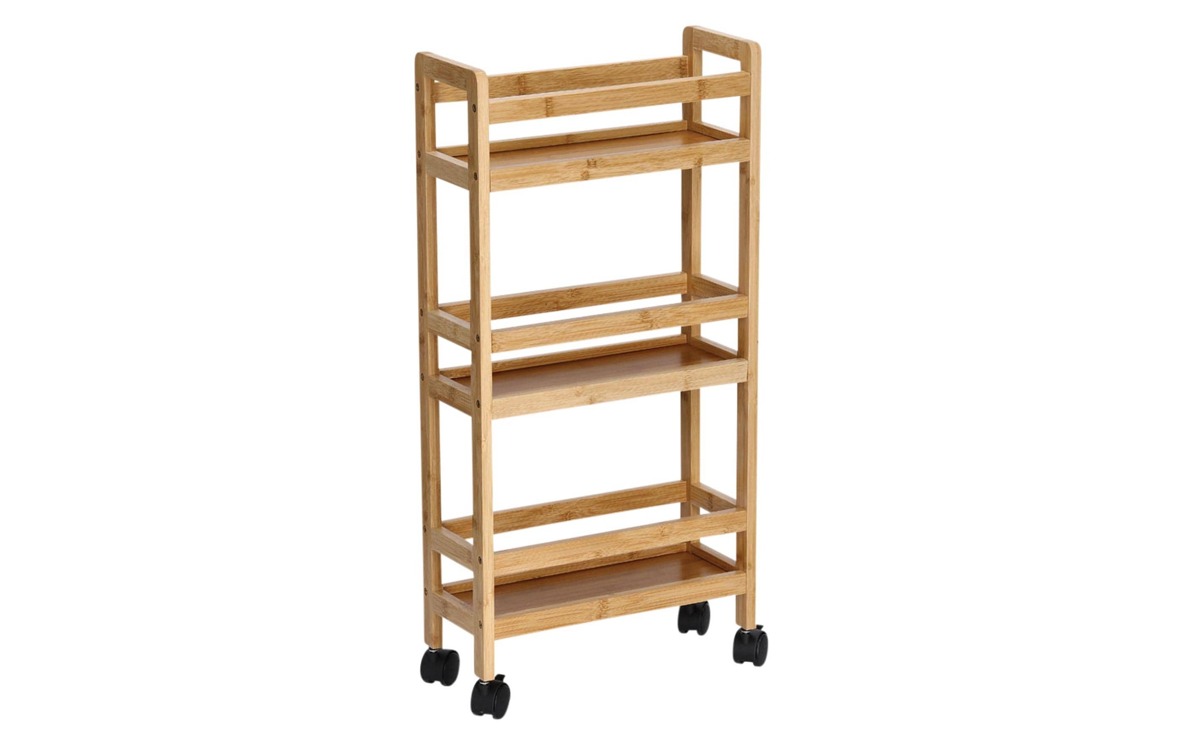 Image of Zeller Present Servierwagen "36 x 15 x 74 cm," Holzart: Bambus (China)