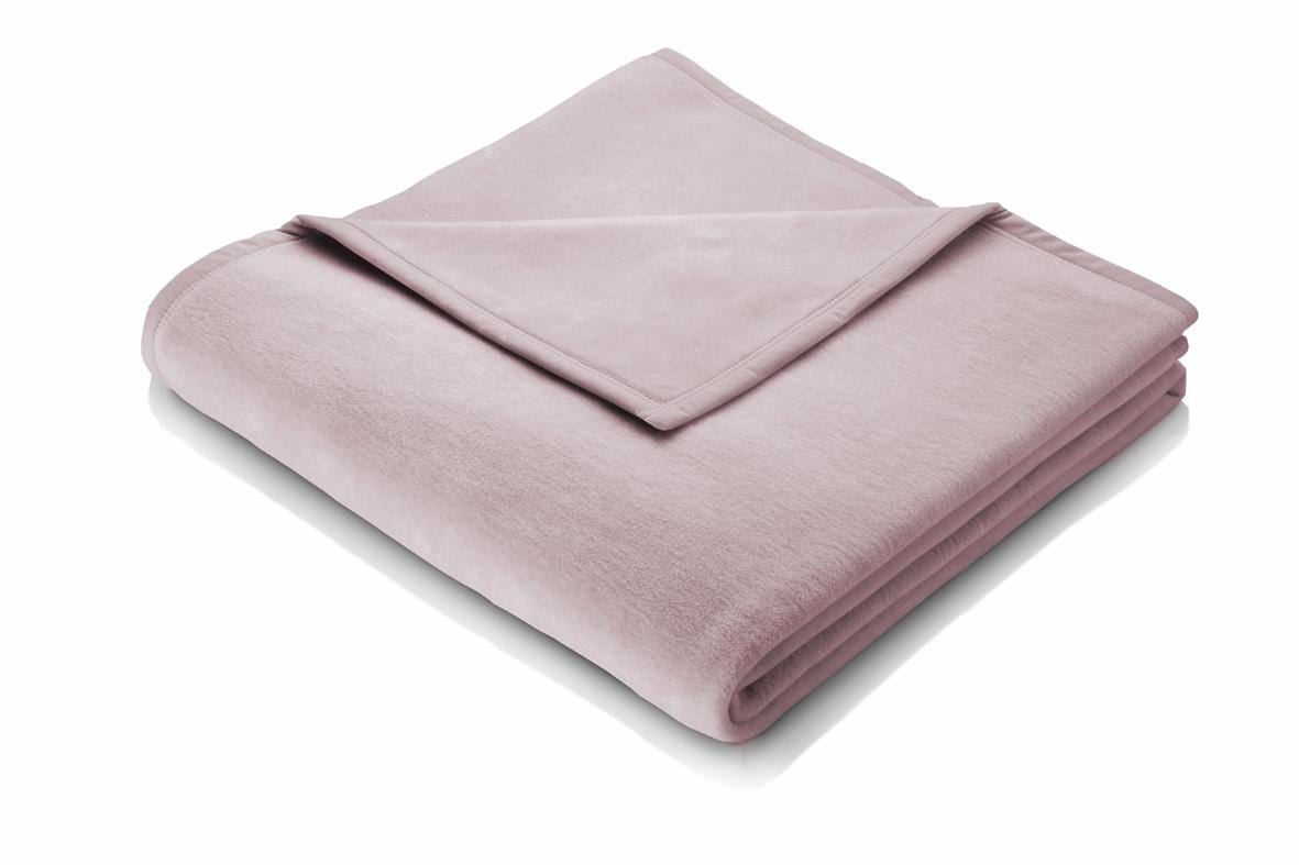 Biederlack Wohndecke »Wohndecke Cotton Home«, im Uni Design, Kuscheldecke