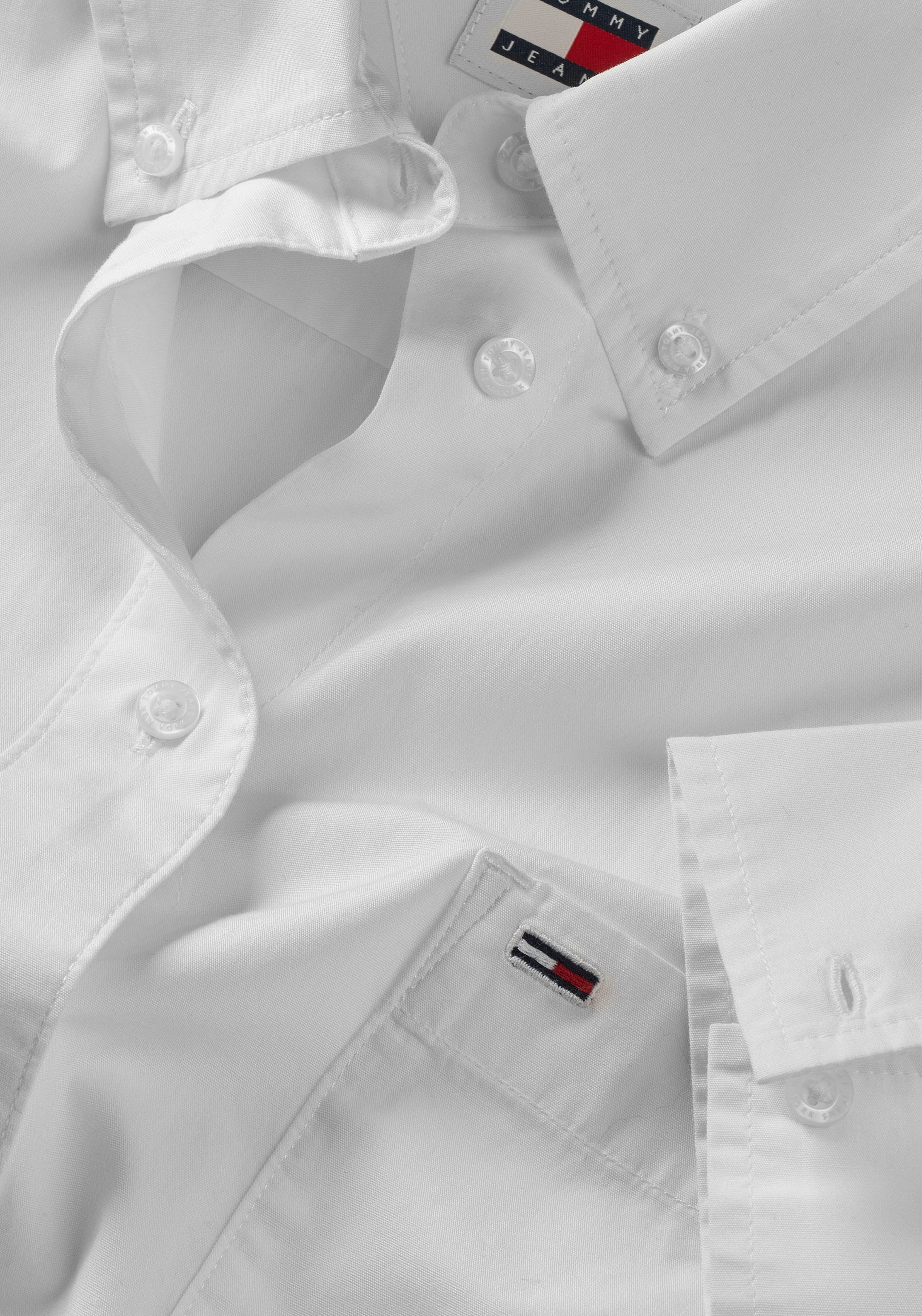 Tommy Jeans Shirtbluse »TJW OVS ESSENTIAL SHIRT EXT«, modische Oversize Form