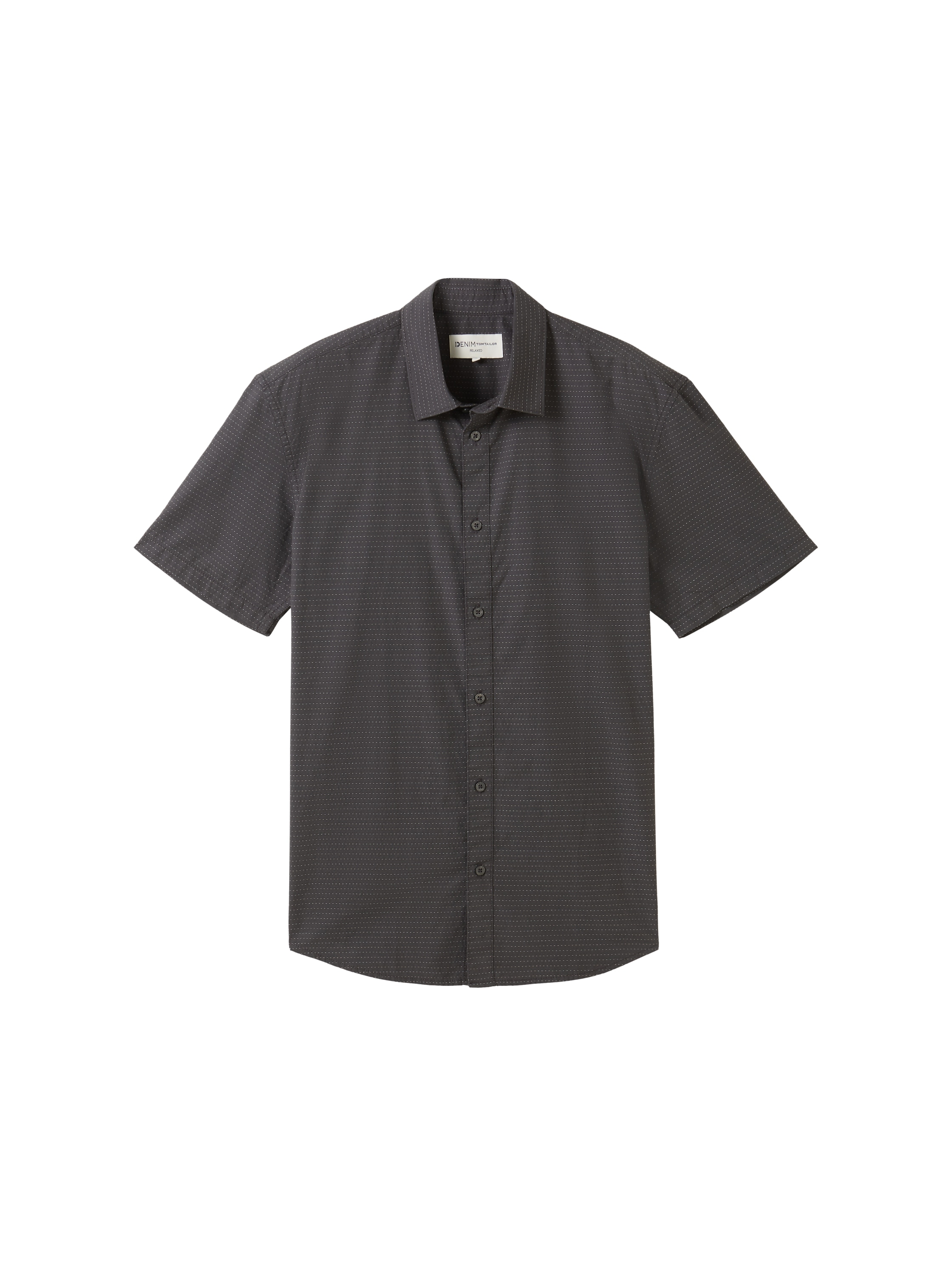 TOM TAILOR Denim Kurzarmhemd mit Muster