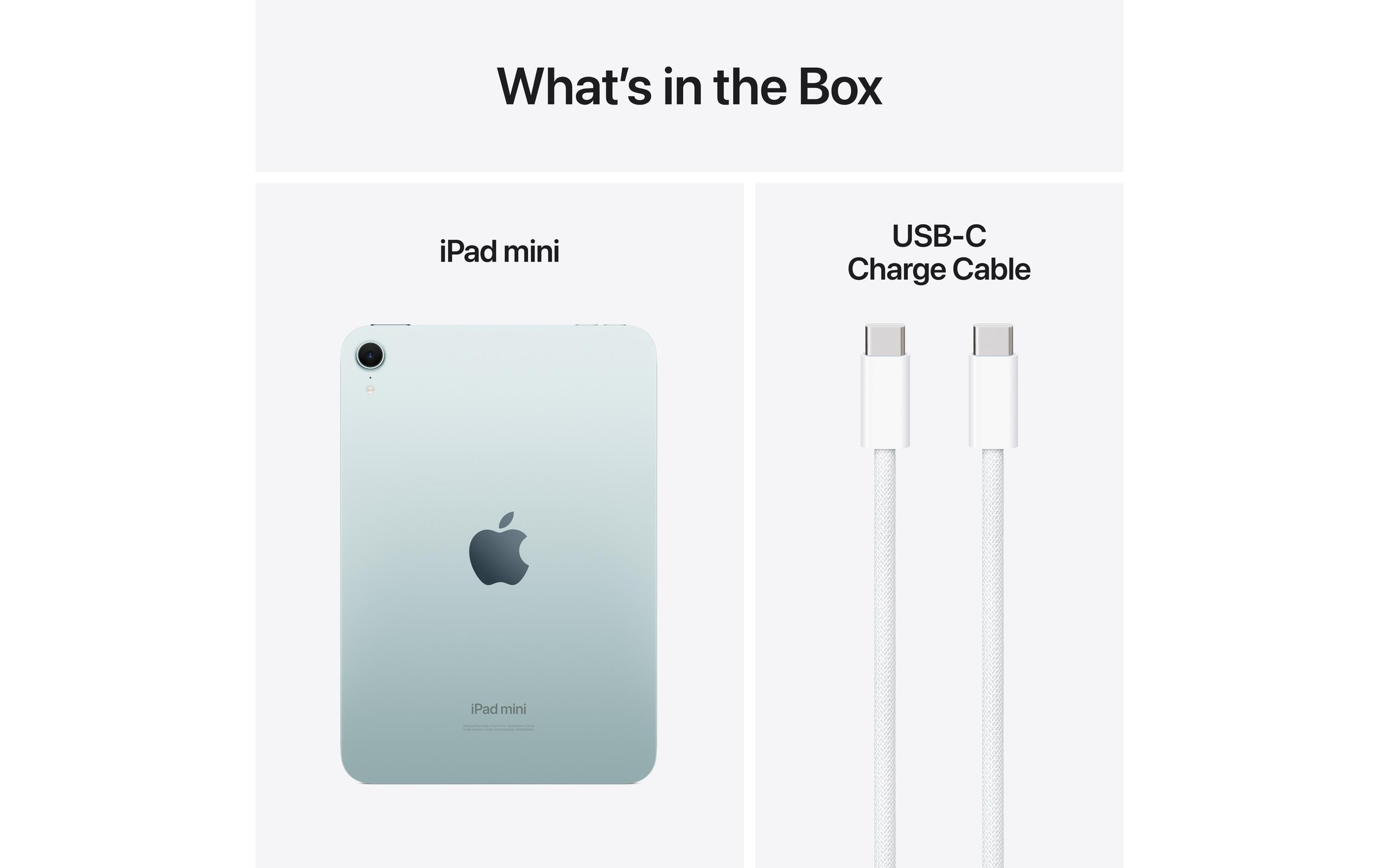 Apple iPad mini (2024) A17 Pro, 8,3 Zoll, Blau