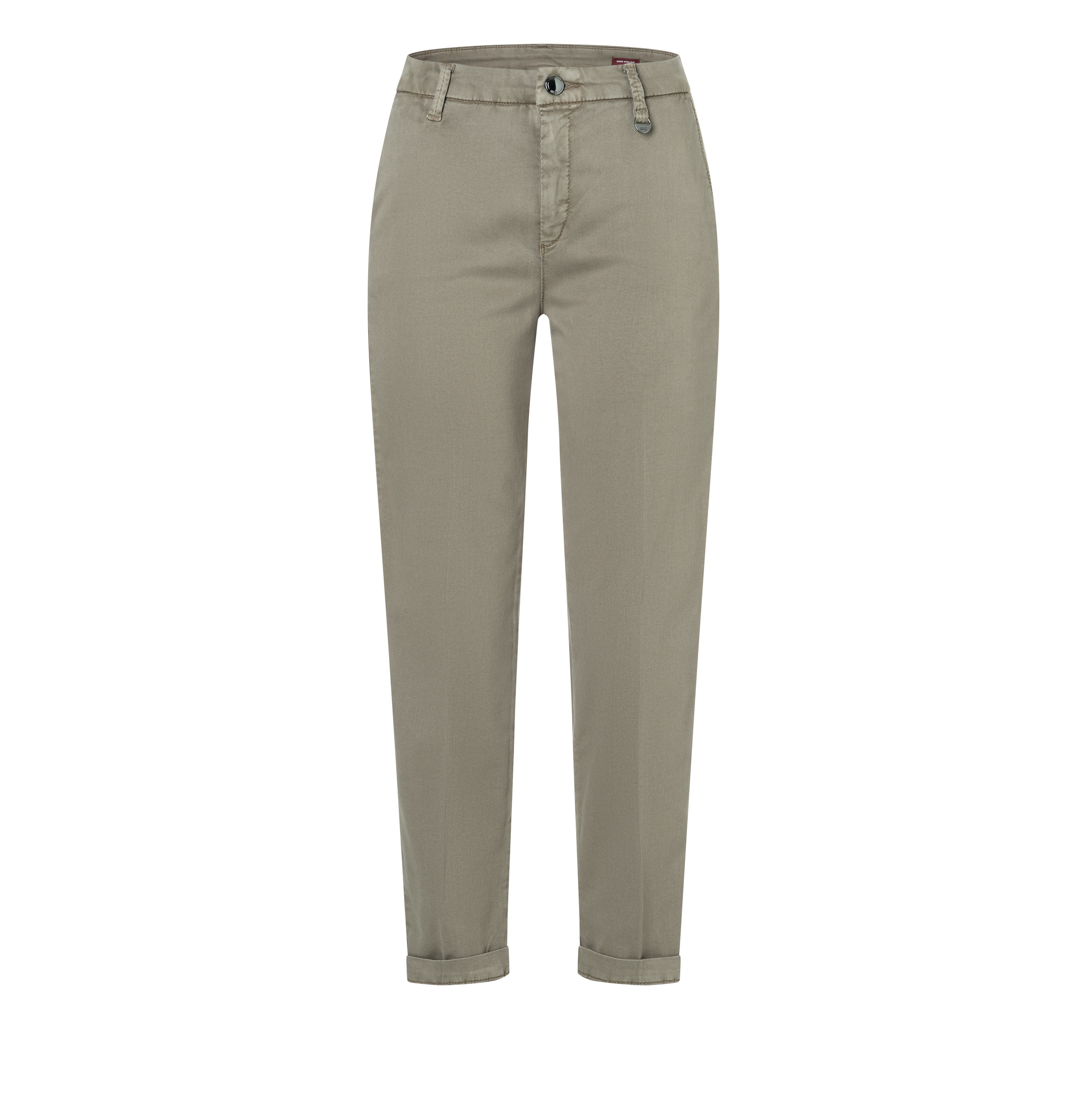 MAC Chinohose »CHINO turn up«  mit dezentem Glanz, elegant und sportiv zugleich