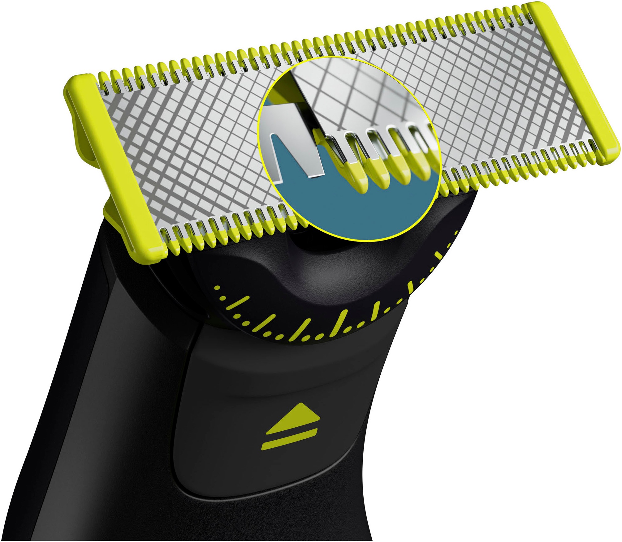 Philips Ciseaux de rechange »OneBlade 360« nass und trocken einsetzbar, hält bis zu 4 Monate